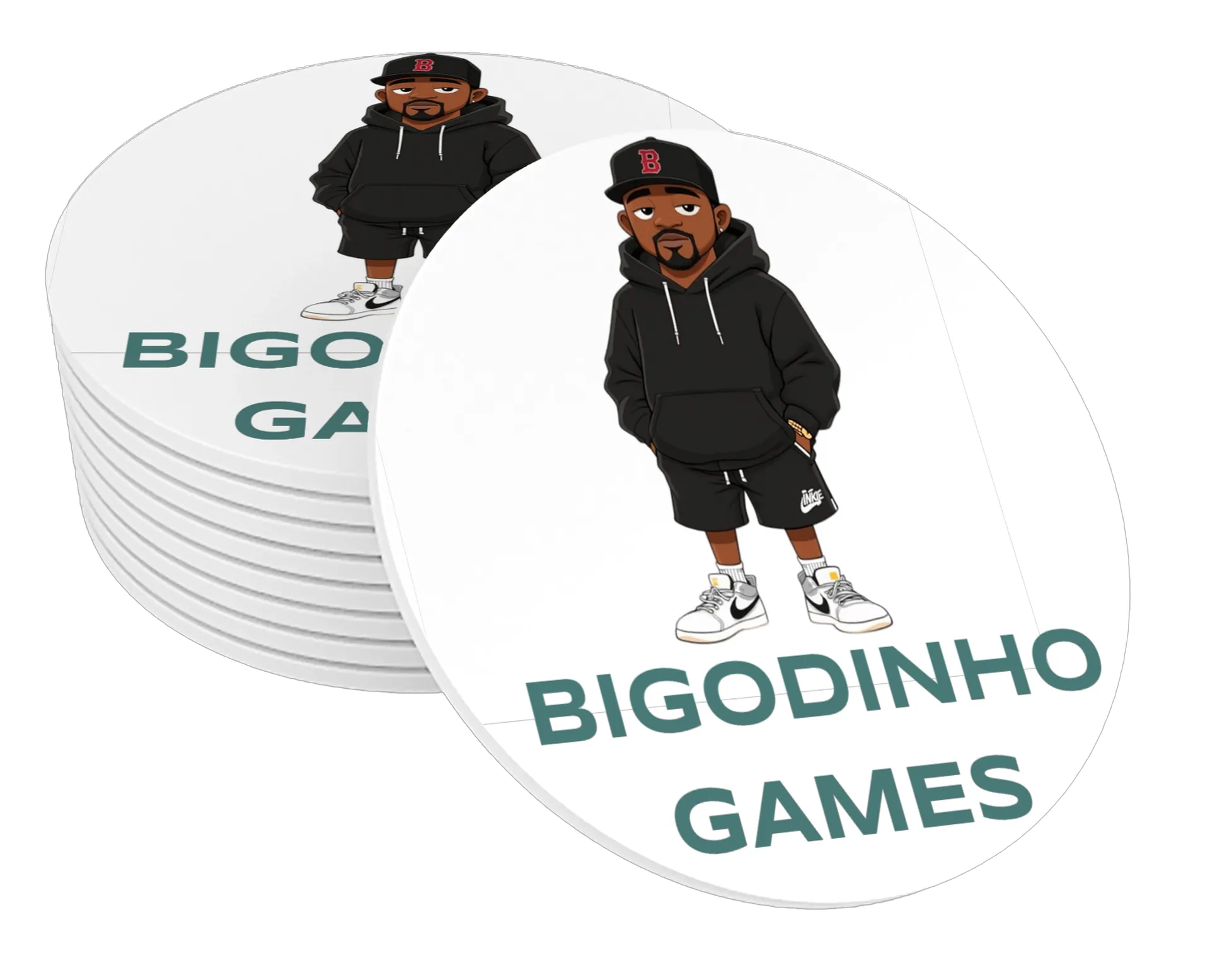 Porta-copos personalizado de BigodinhoGames — imagem 1 de 3