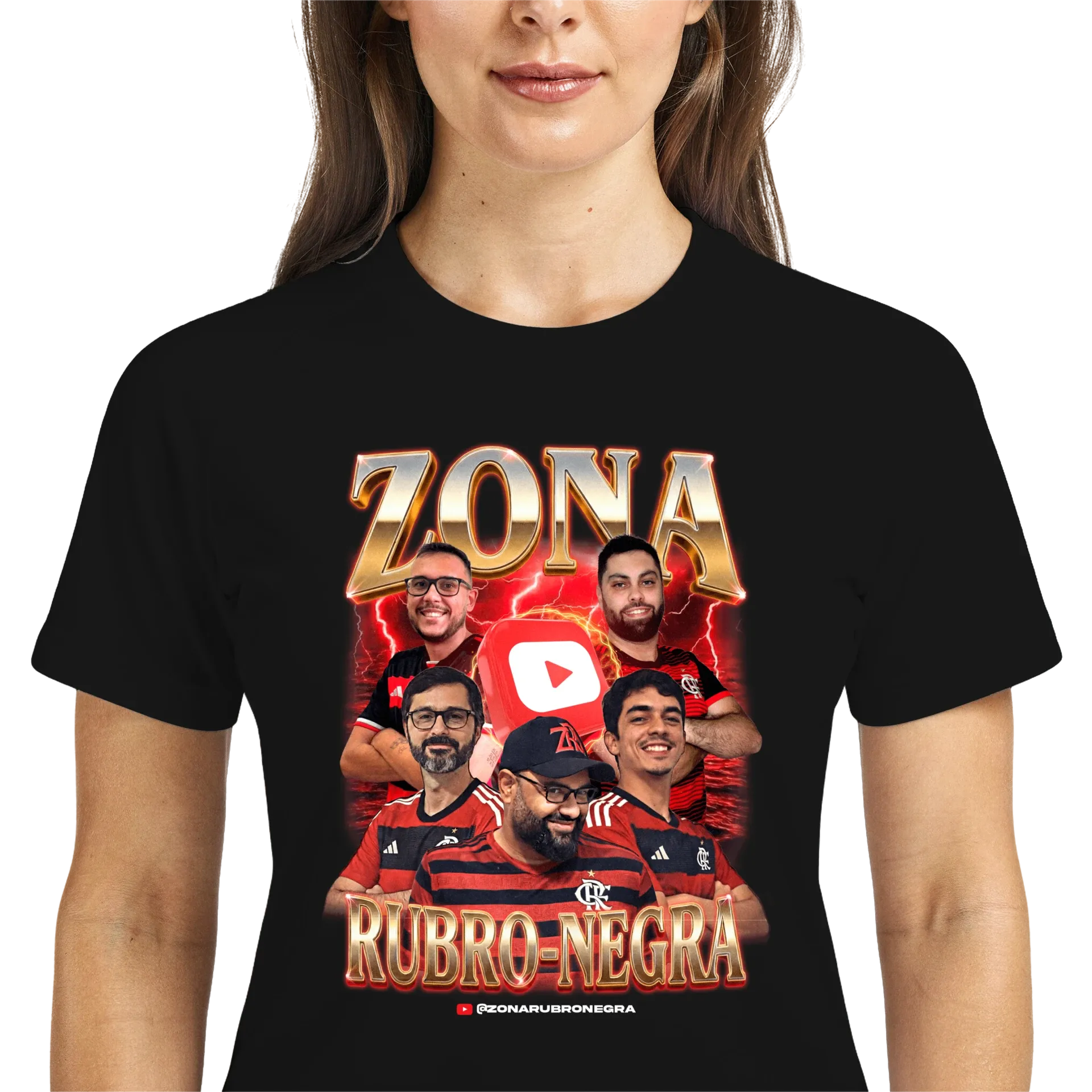 Camiseta DryFit Elenco Zona Rubro Negra - Imagem 3