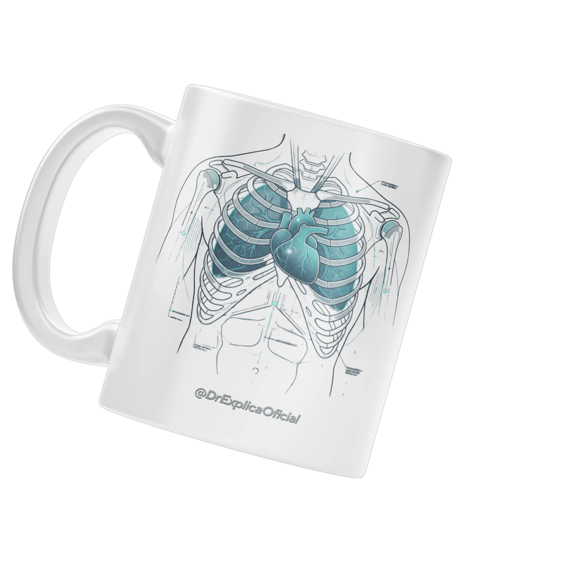 Caneca Veja Além Branca 325ml de Dr Douglas Schreck