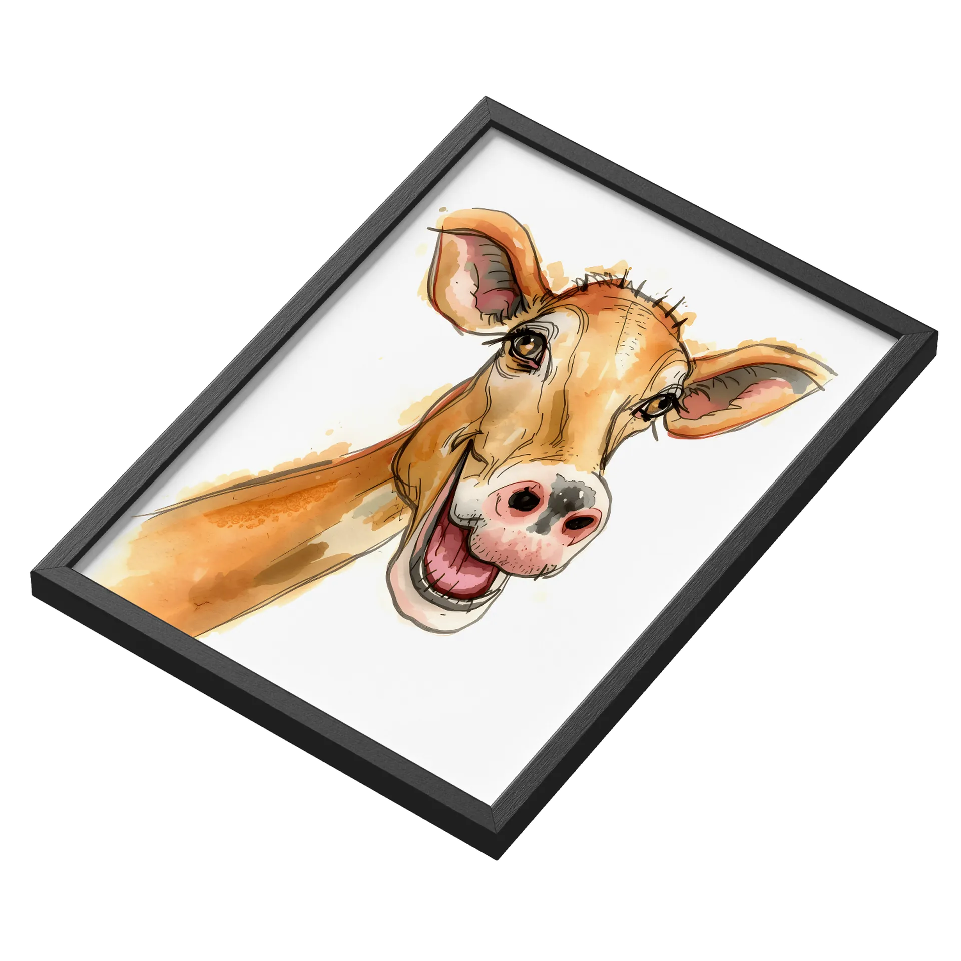Quadro A3 personalizado Com Vidro de geferson — imagem 3 de 3