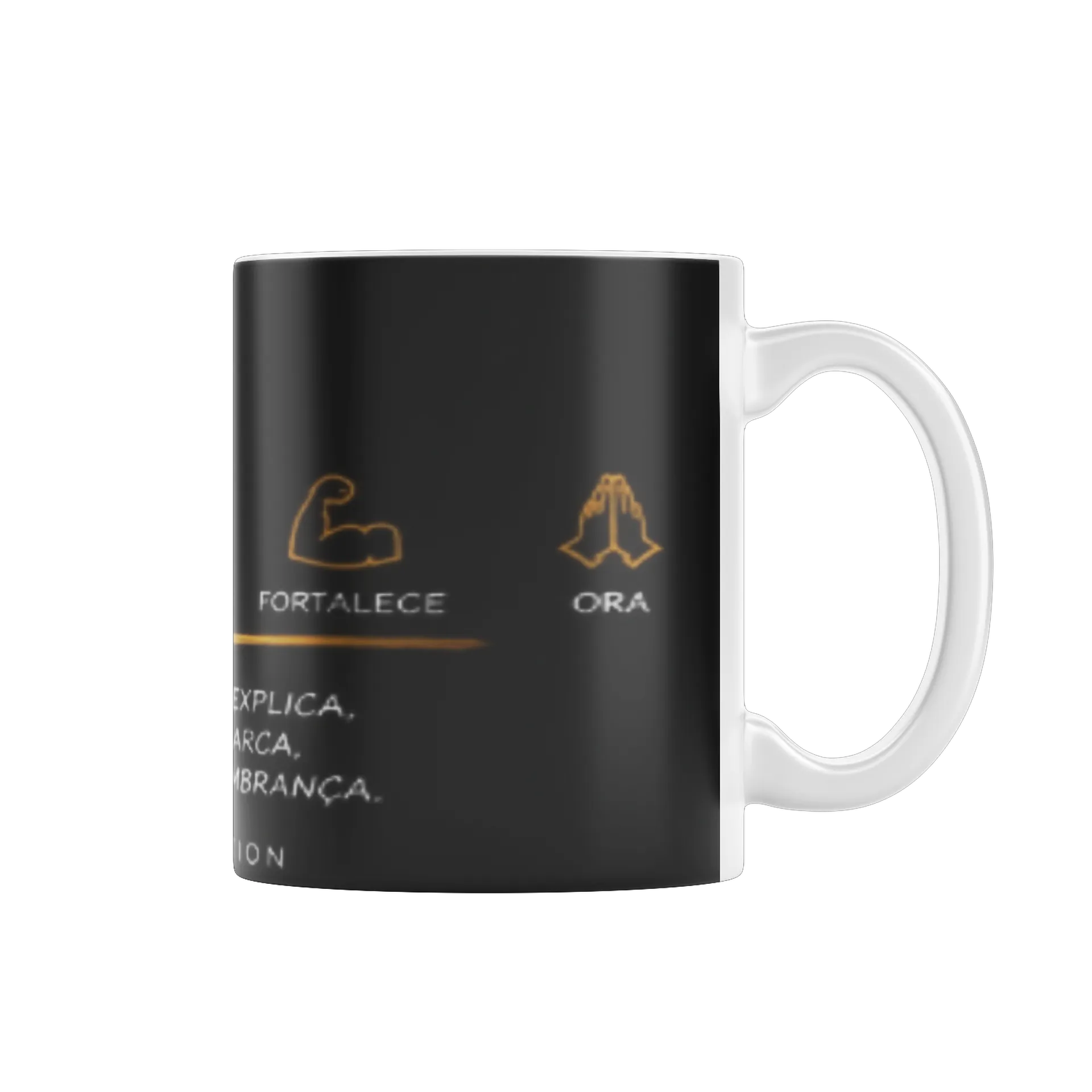Caneca Porcelana Pai Amor Que Não Se Explica 325ml - Imagem 1