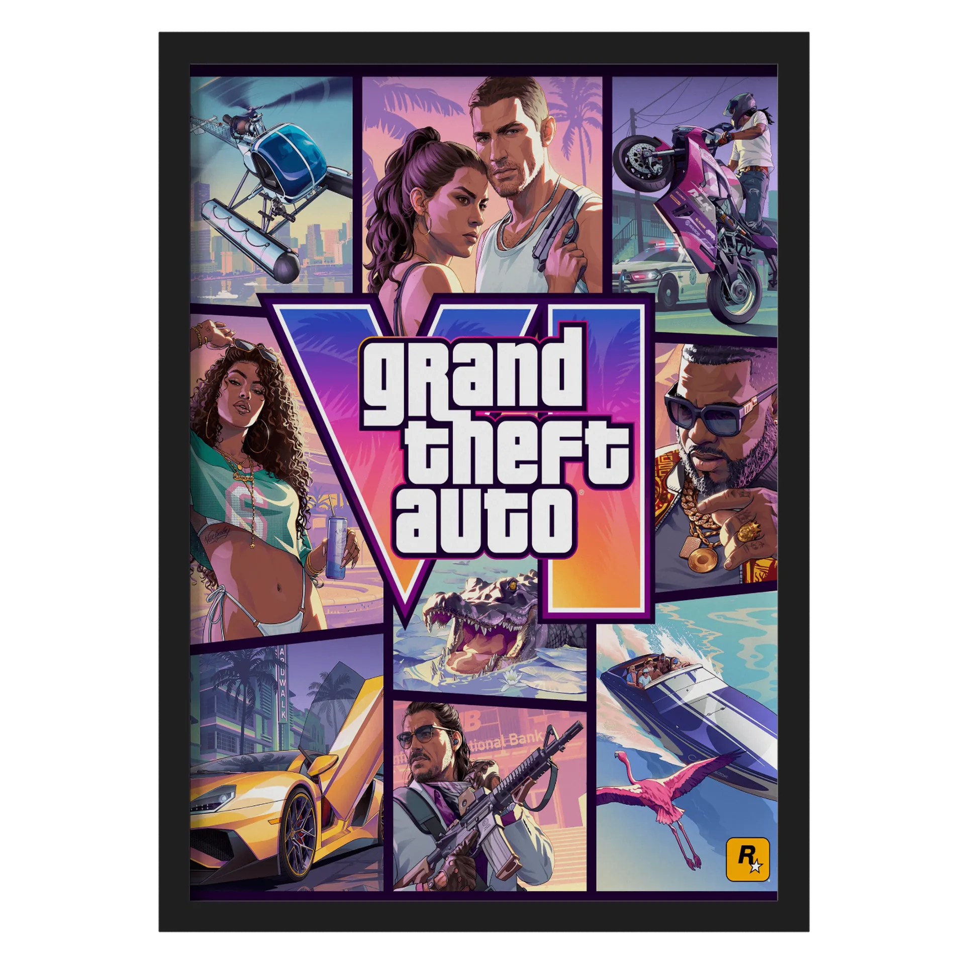 Quadro A3 personalizado Com Vidro - Imagem 1
