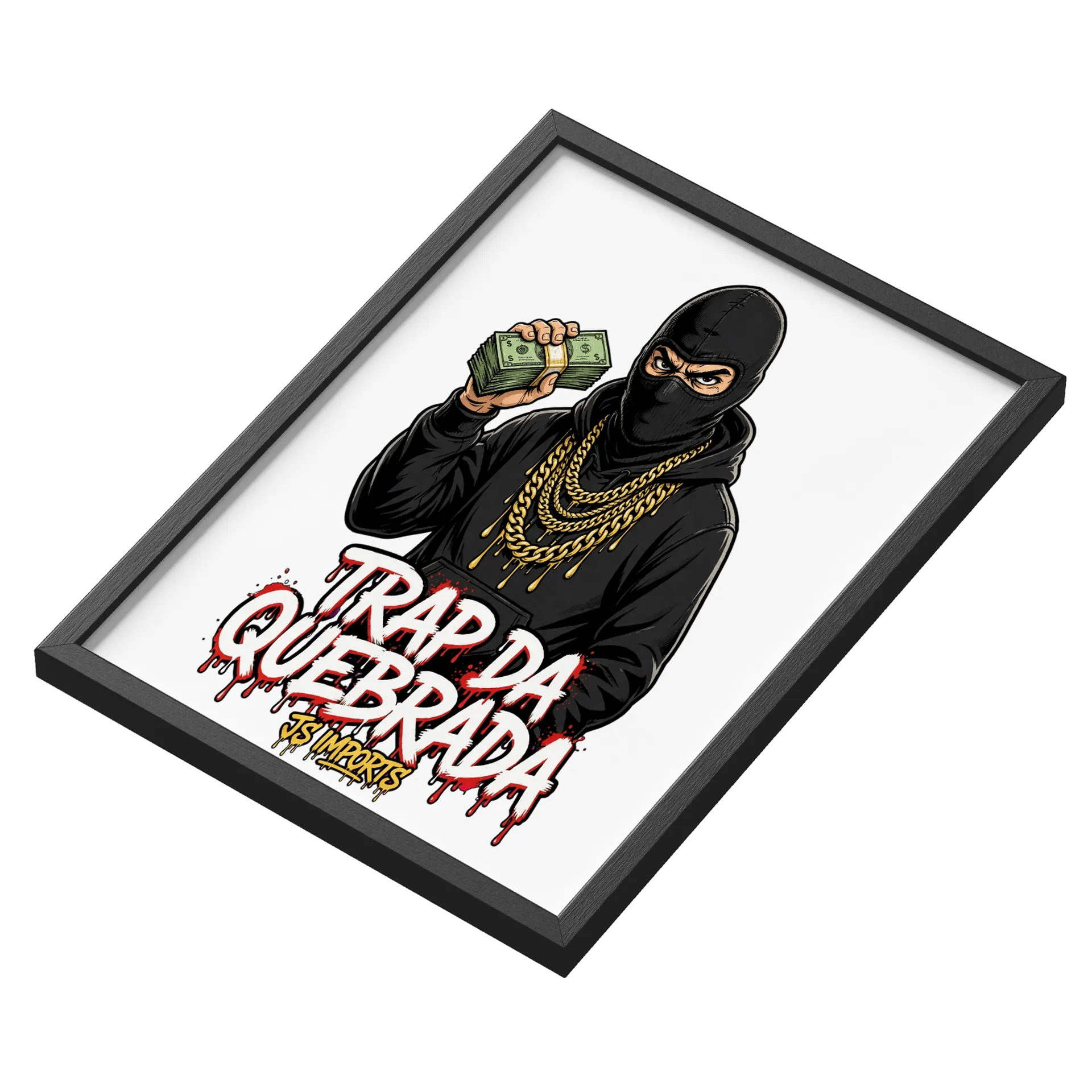 Quadro A3 personalizado Com Vidro - Imagem 3