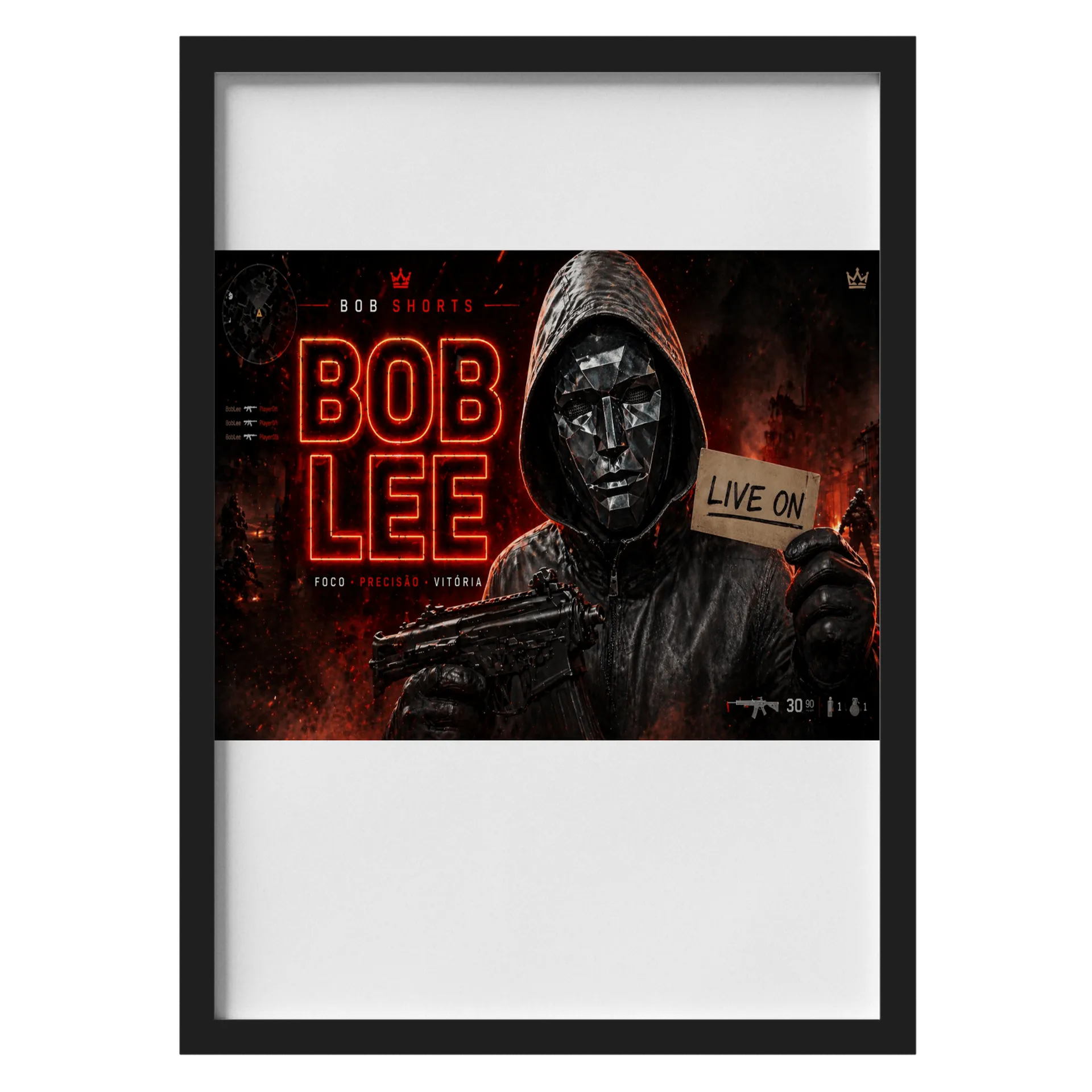 Quadro A3 personalizado de thaysoncarlos42