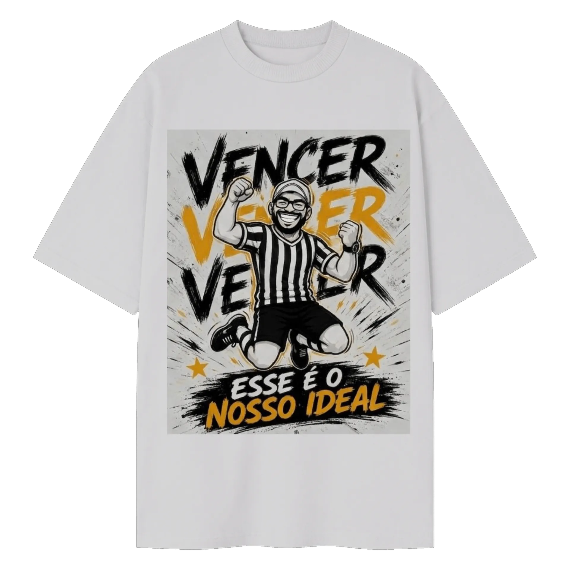 Camiseta Oversized V3 Branca - Imagem 1