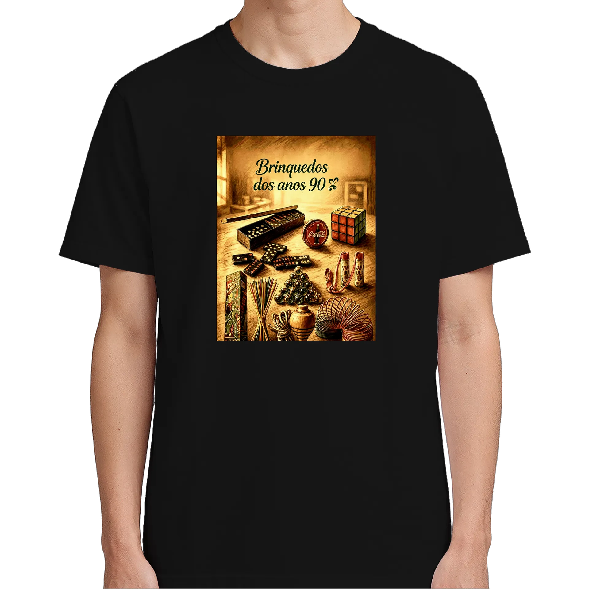 Camiseta Tabuleiro Jogos 100% Algodão - Imagem 4