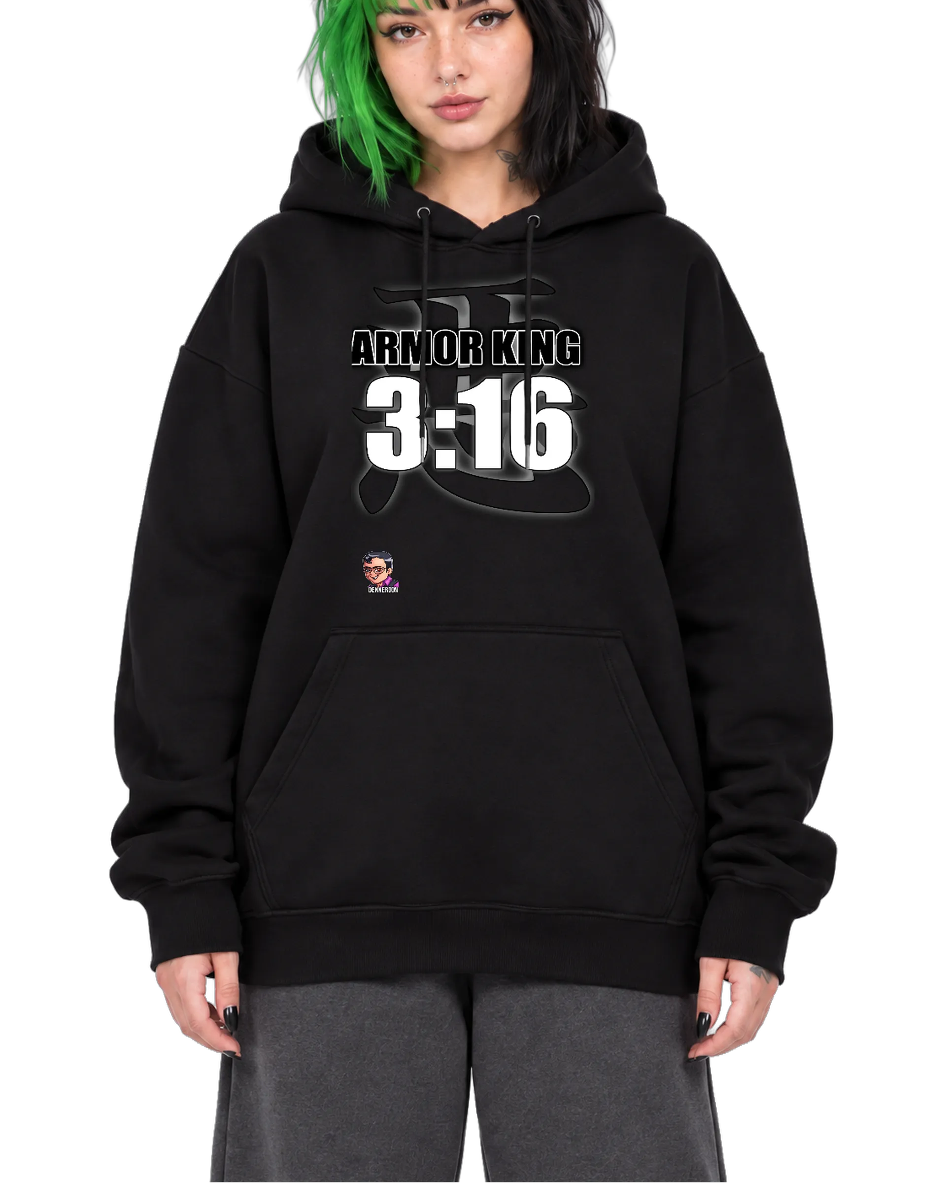 Blusa de moletom armor king 3:16 - Imagem 3