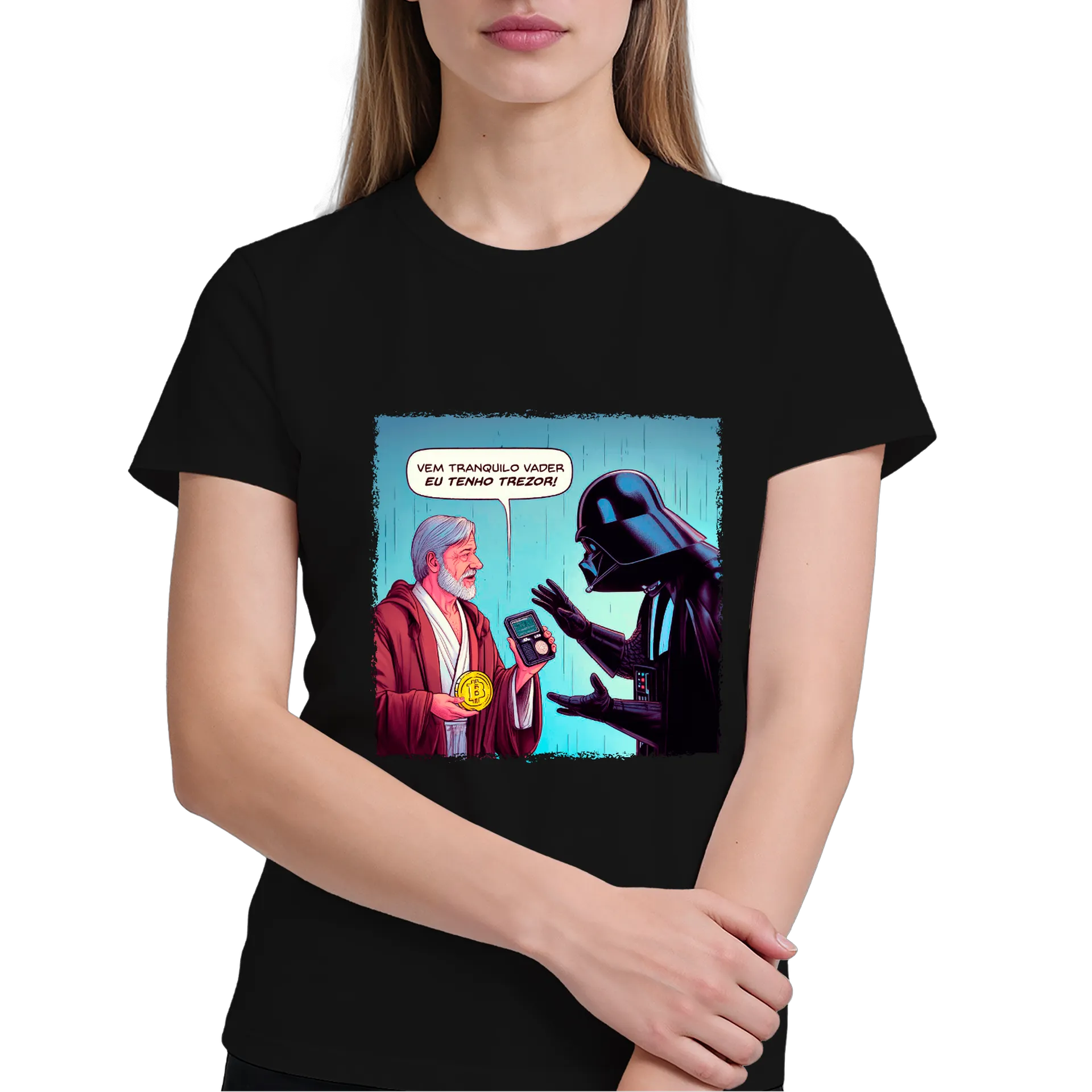 Trezor Vader Camiseta - Imagem 4