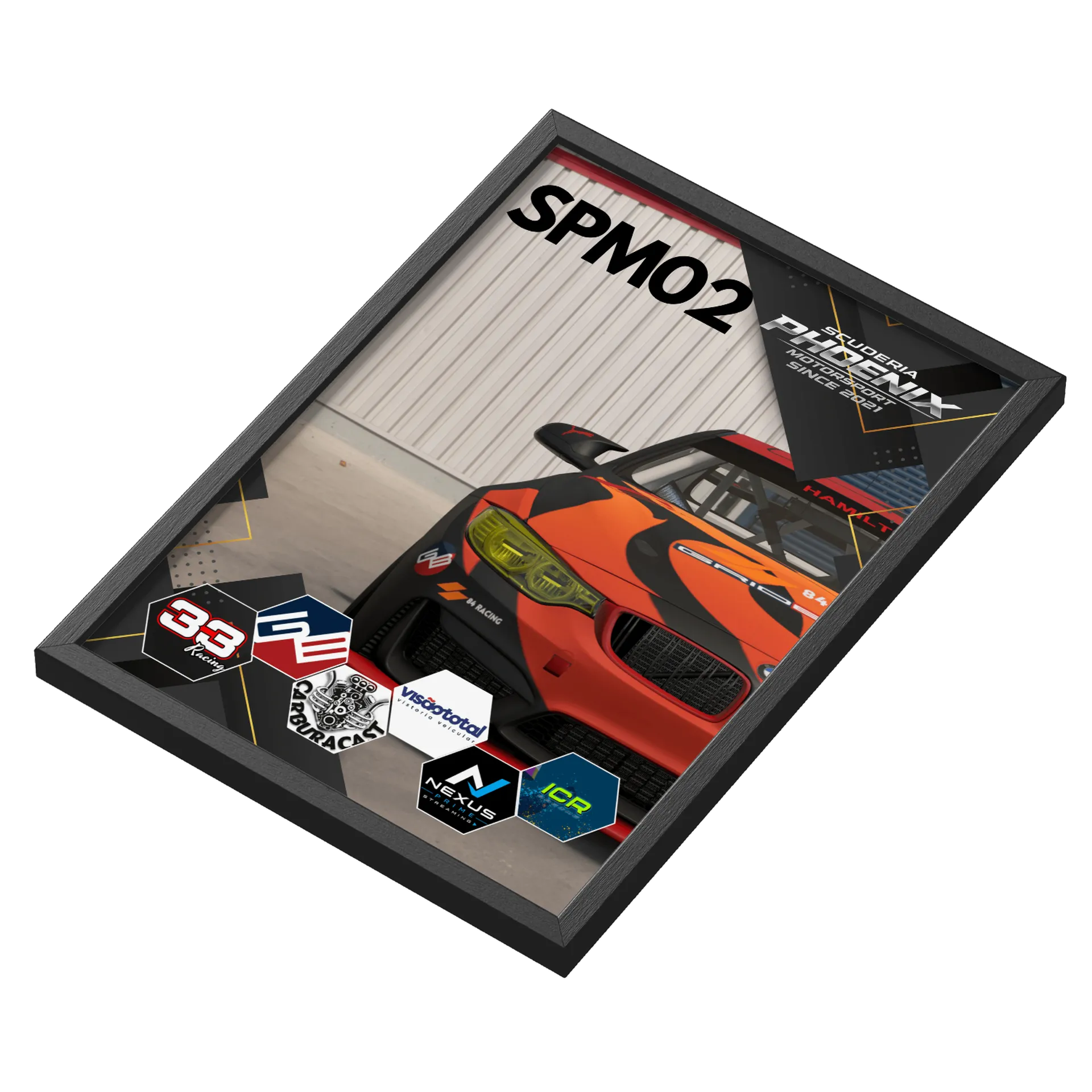Quadro BMW SPM02B Livery 2021 - Imagem 3