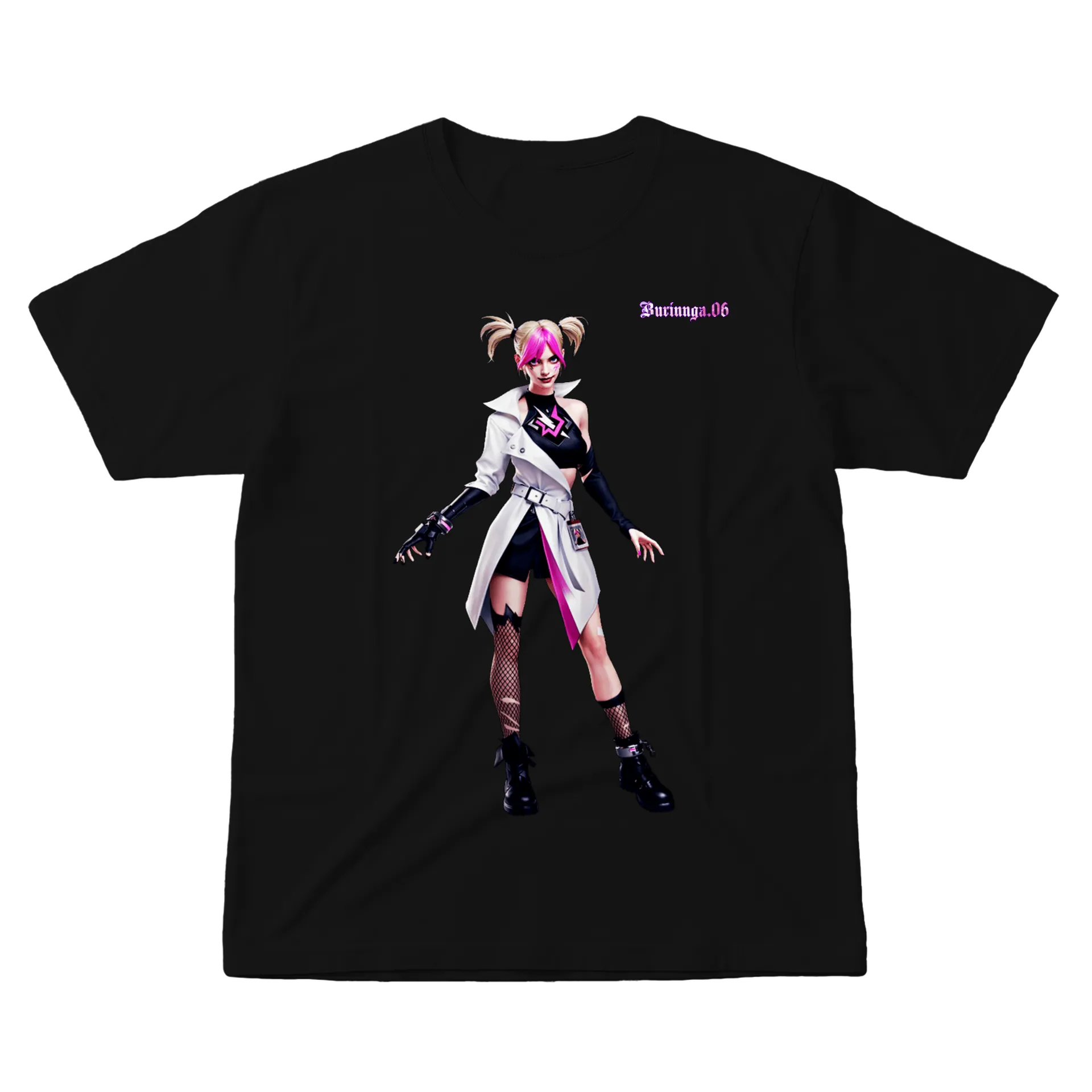 Camiseta personalizada FREE FIRE KASSIE - Imagem 1