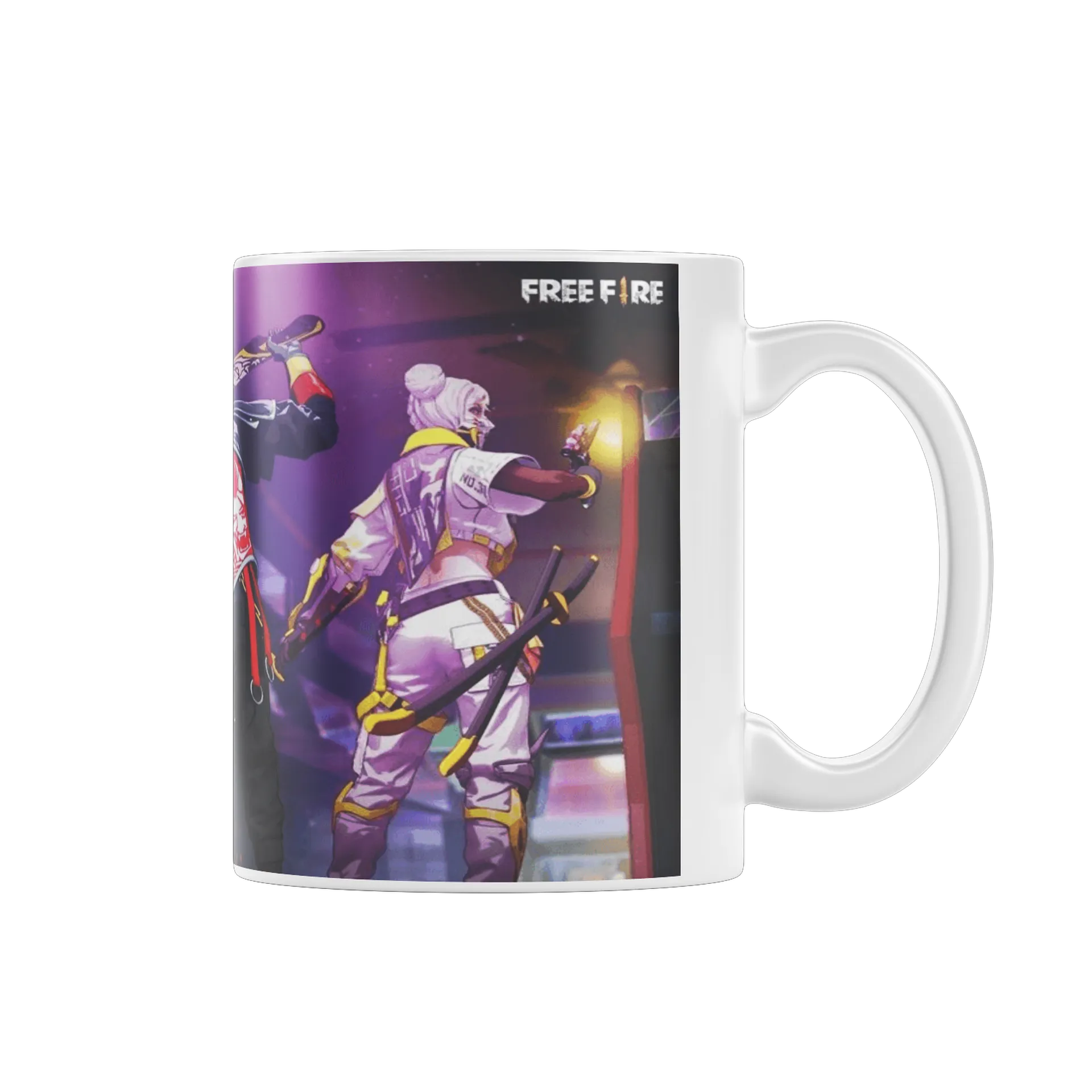 Caneca personalizada PASSE FREE FIRE - Imagem 1
