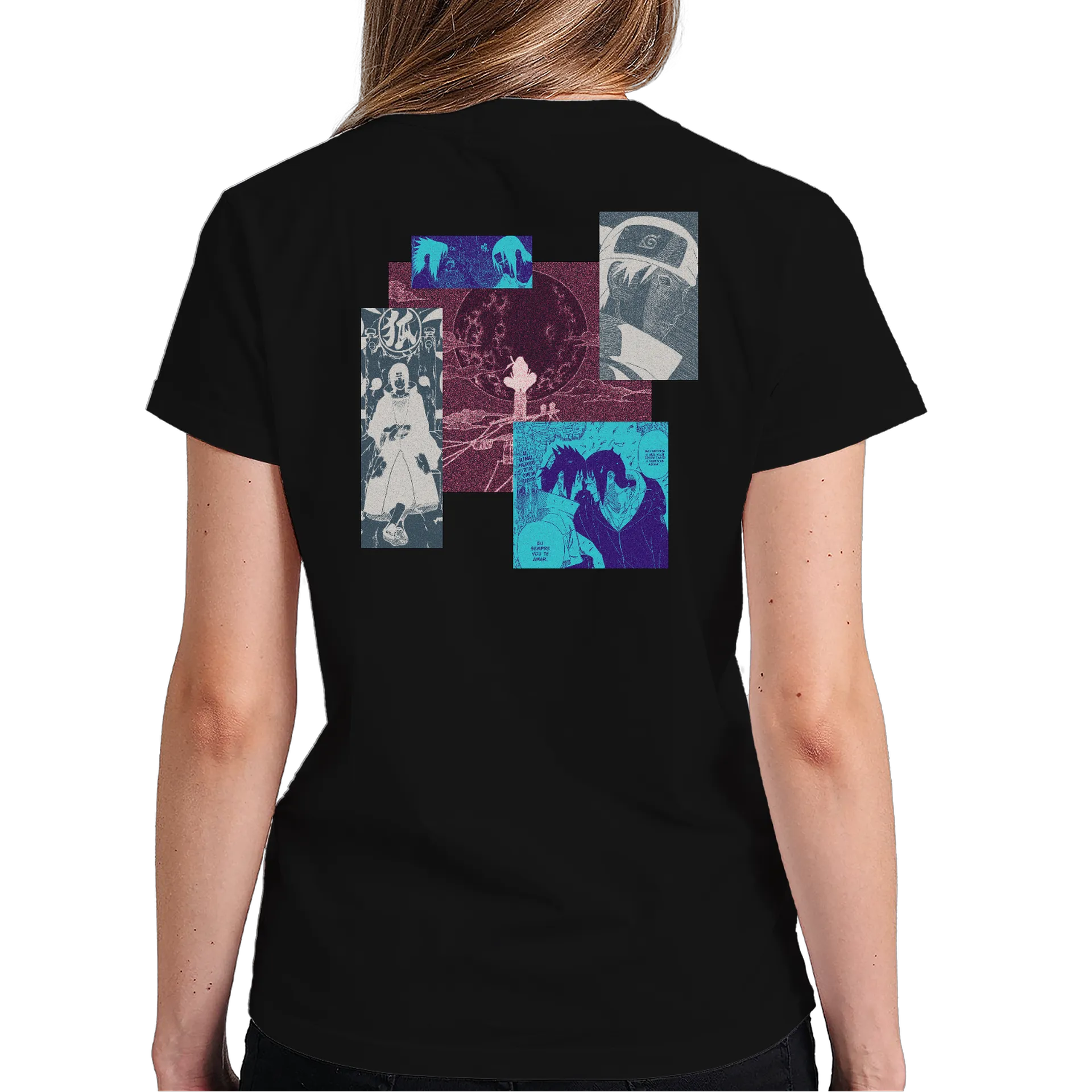 Camiseta Unissex Uchiha Itachi de hit — imagem 6 de 6