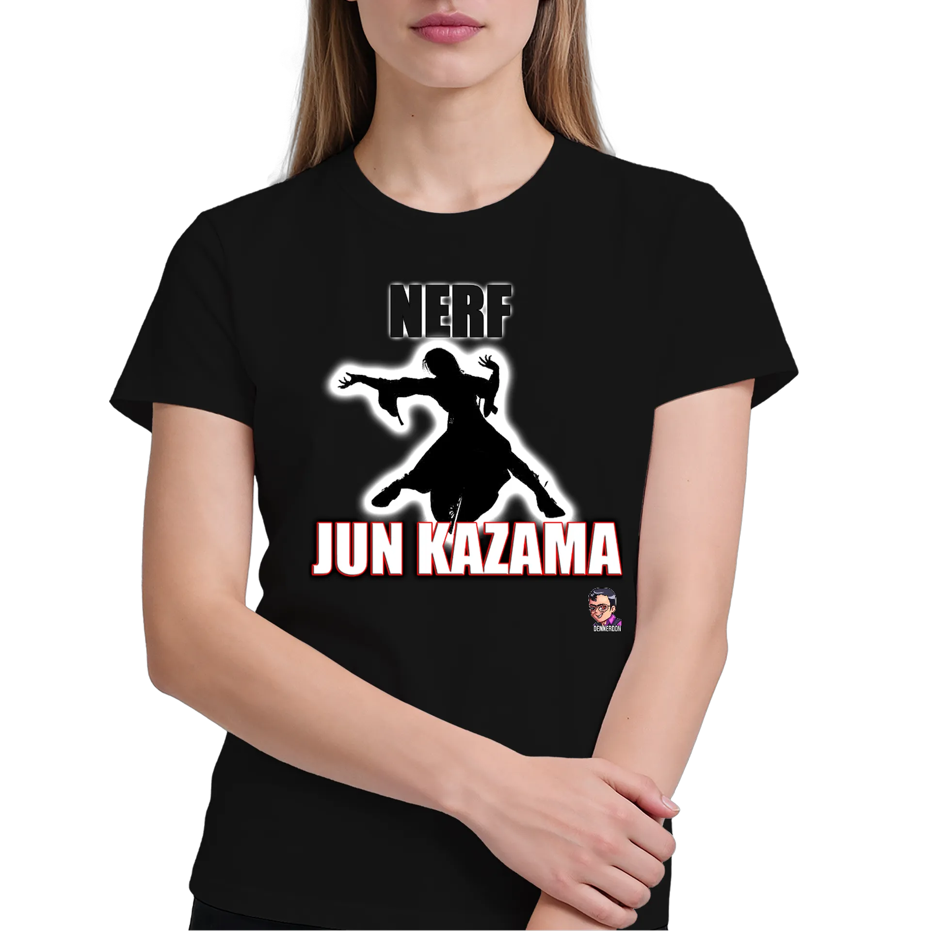 Camiseta Nerf Jun Kazama 100% Algodão - Imagem 4