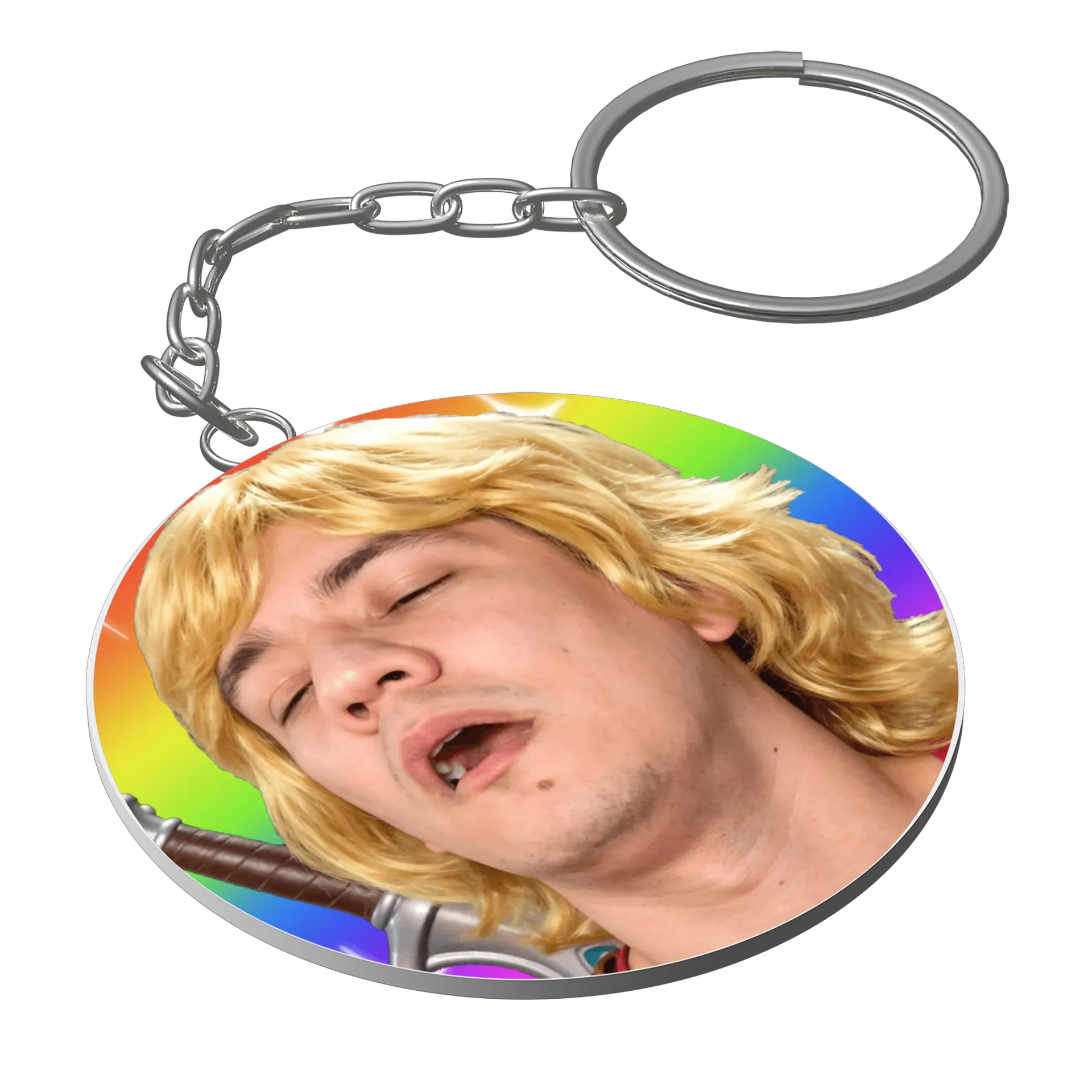 Chaveiro personalizado Hey - Imagem 1