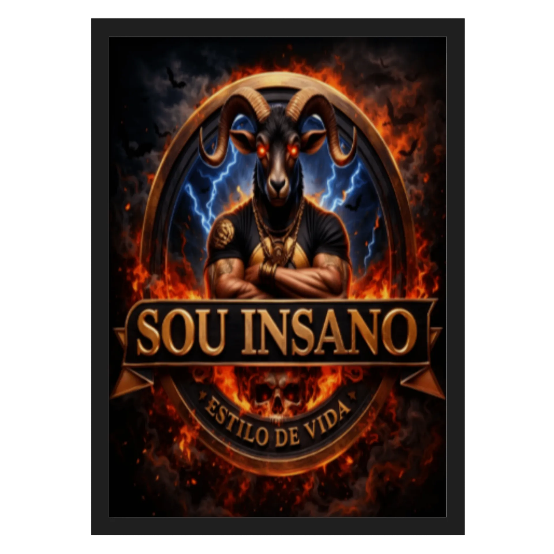 Quadro Logo braza - Imagem 1