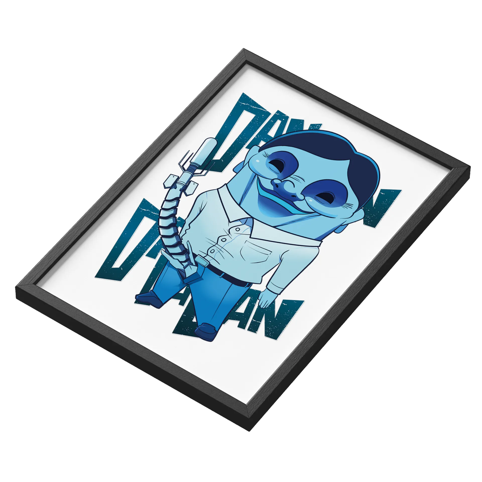 Quadro A3 Alien - Imagem 3