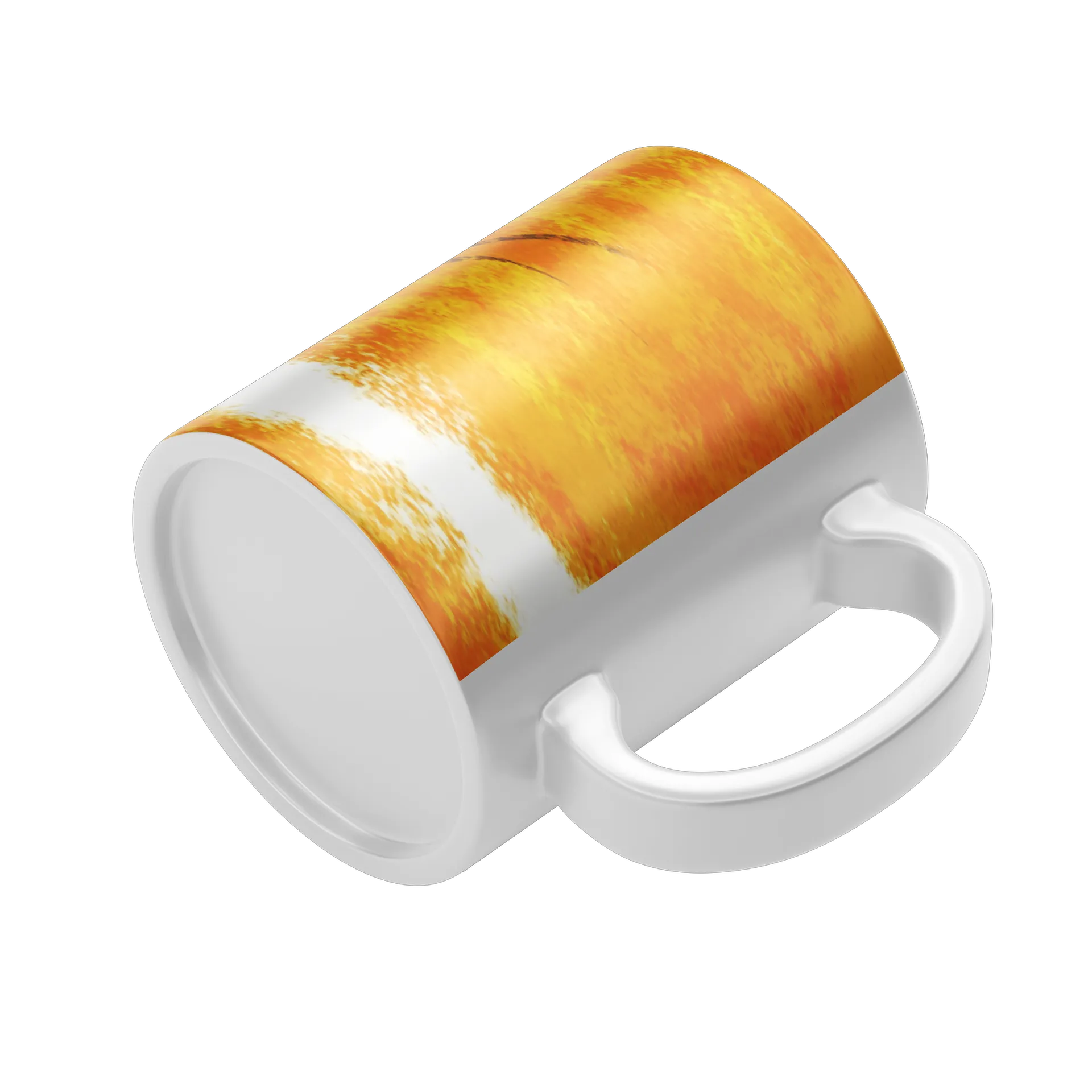 Caneca Árvore em Silhueta ao Pôr do Sol 325ml - Imagem 4