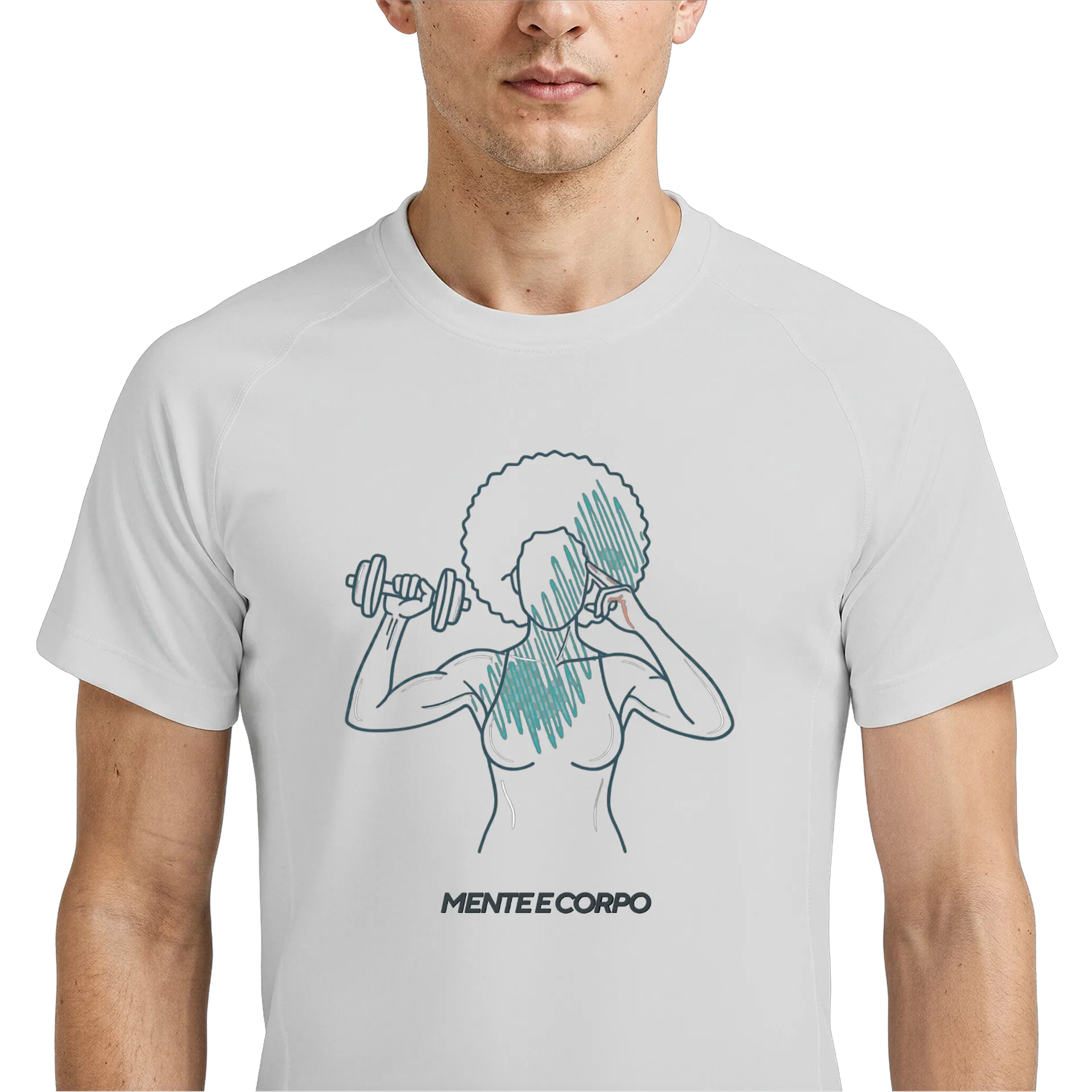 Camiseta DryFit Black-Power - Imagem 4