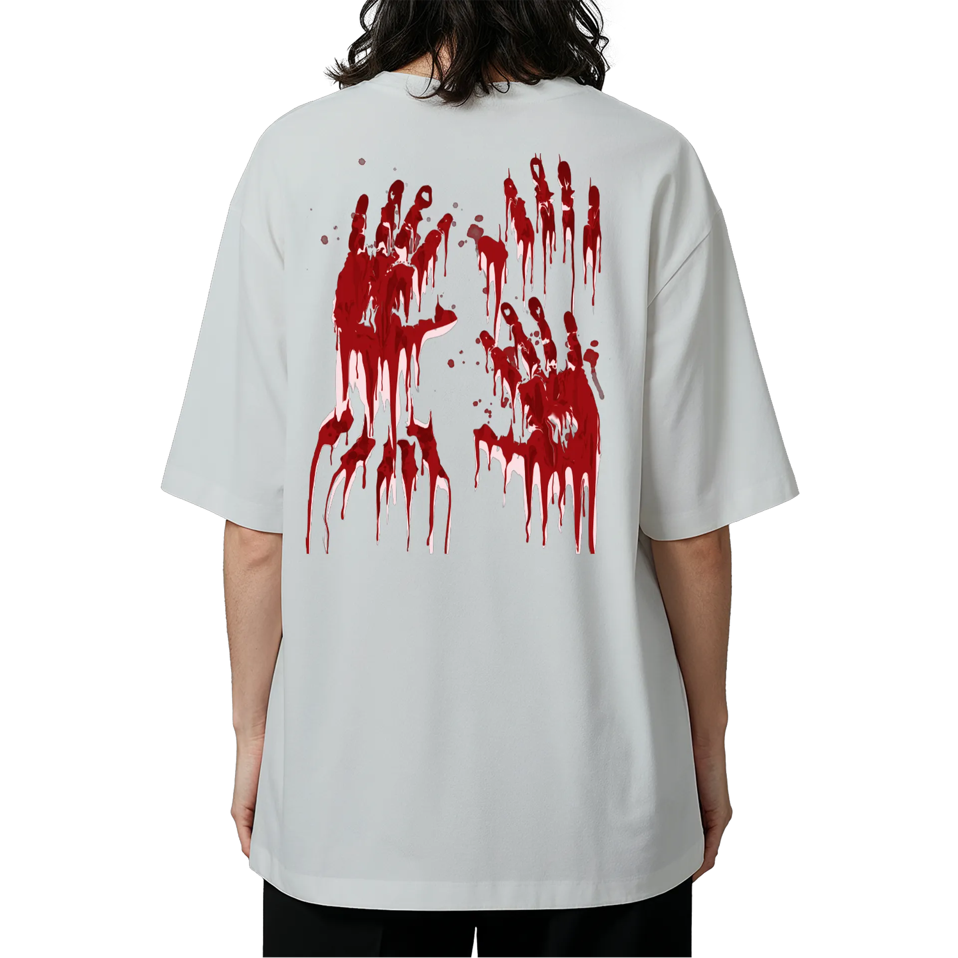 Camiseta Hell Blood Oversized - Imagem 5