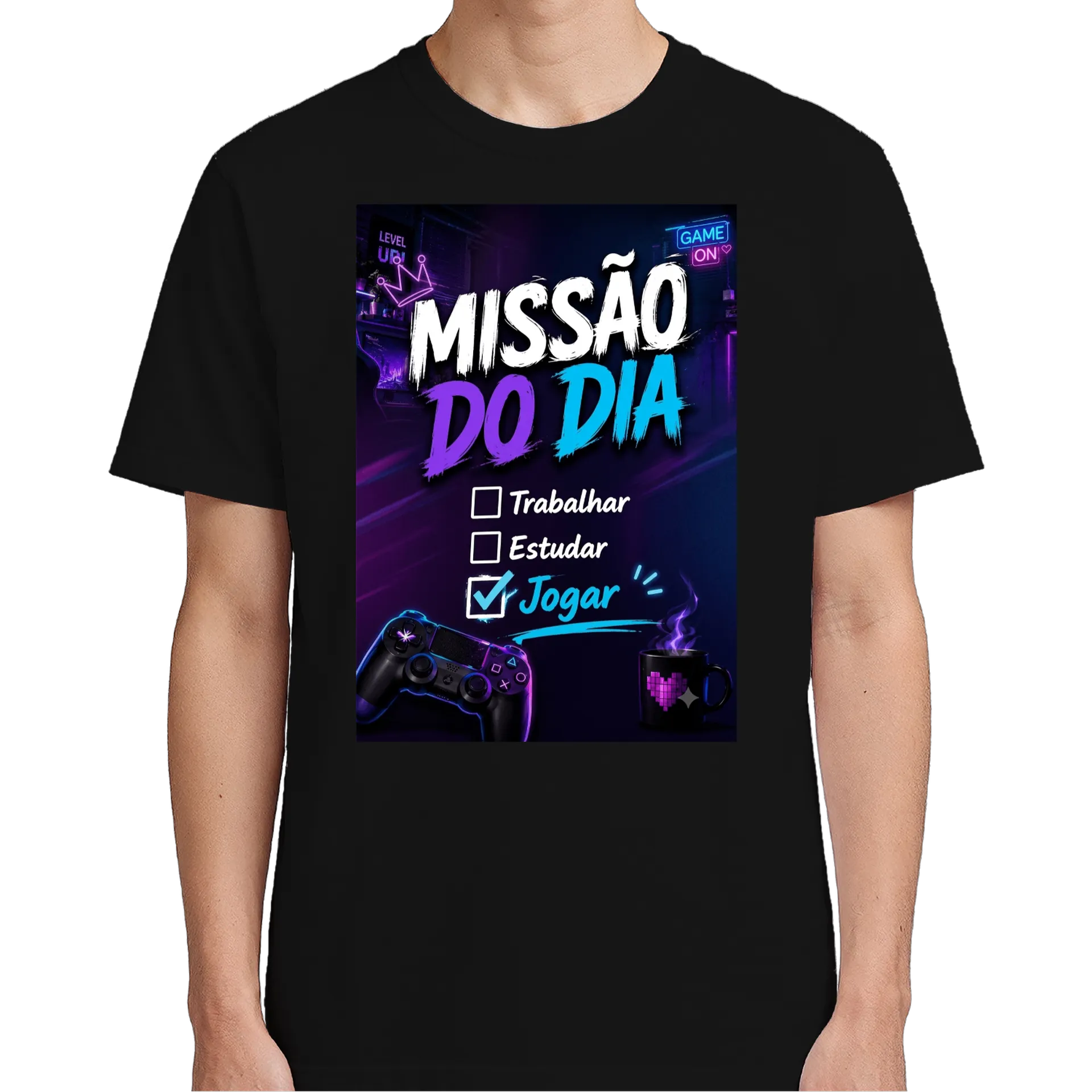 Camiseta personalizada MISSÃO DO DIA - Imagem 5