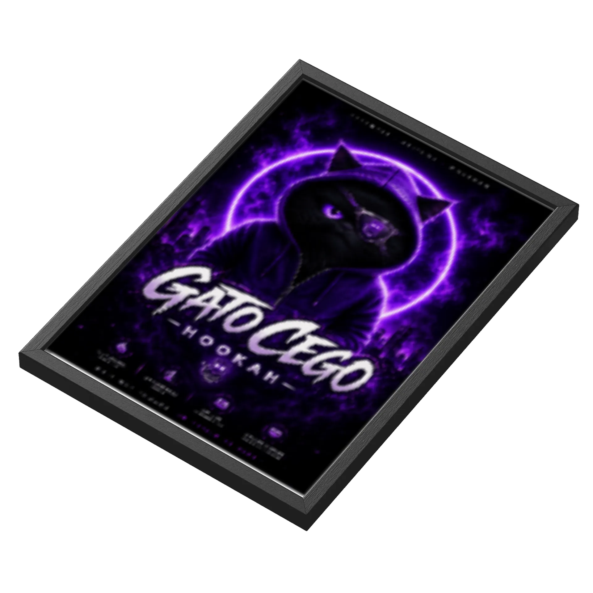 Quadro Gato Cego - Imagem 3