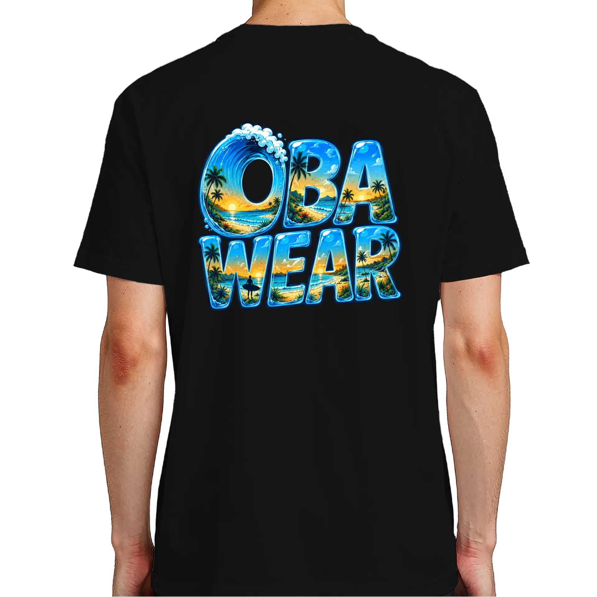 Camiseta OBAWEAR Red Tiger Surf - Imagem 6