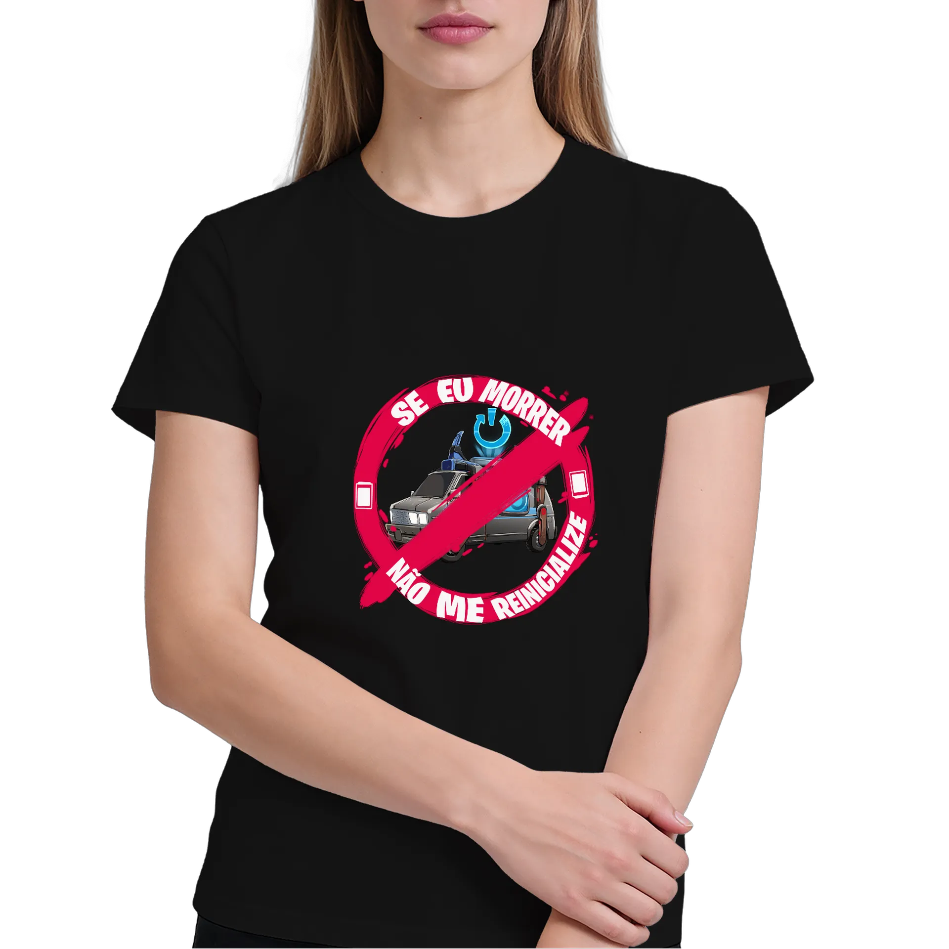 Camiseta Proibido Reinicializar - Imagem 4