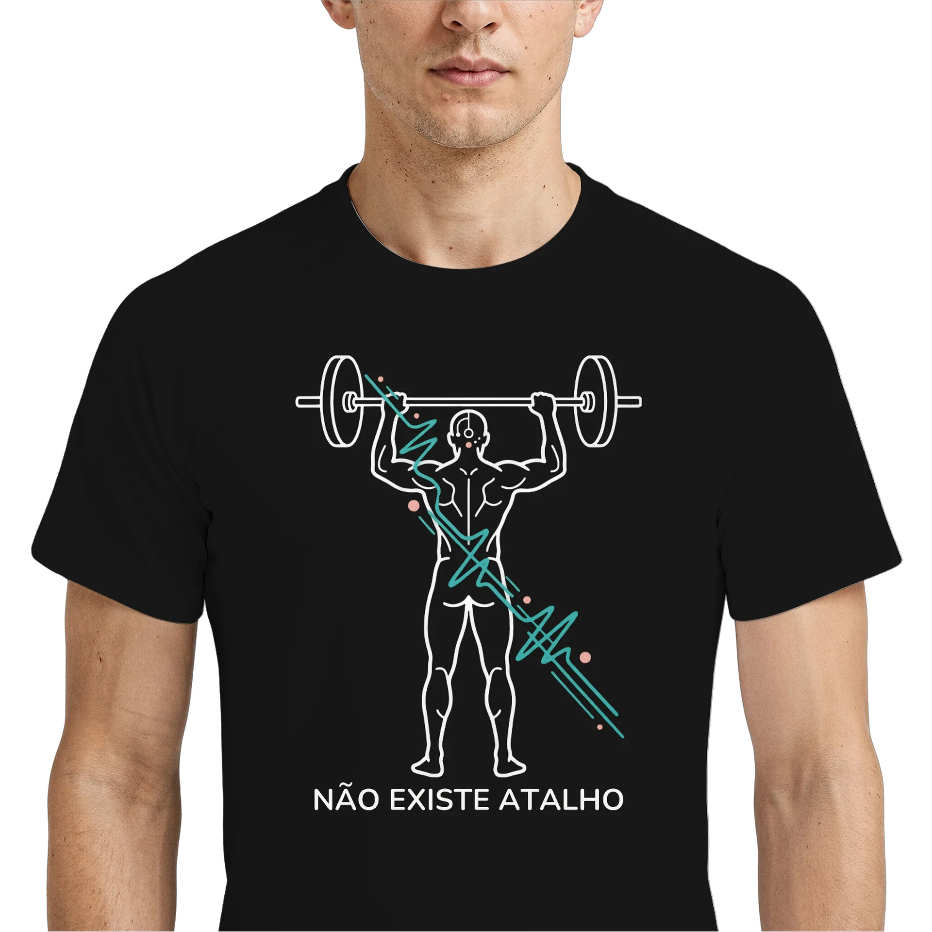 Camiseta DryFit Não existe atalho - Imagem 4