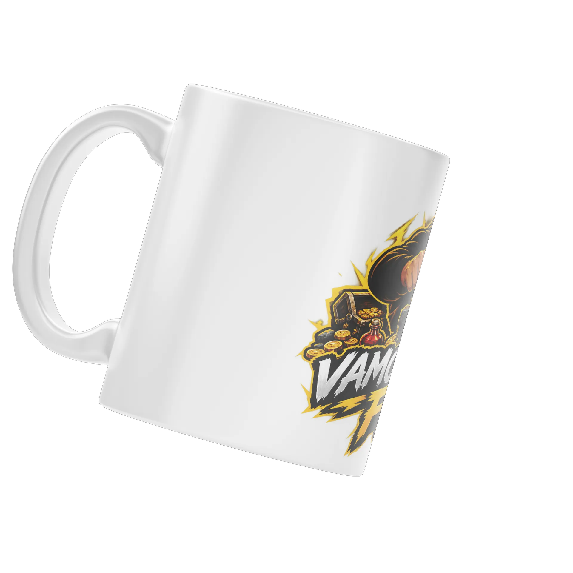 Caneca Vamo Metendo Ficha - Ju'doido de Clube do Ju'doido — imagem 3 de 4