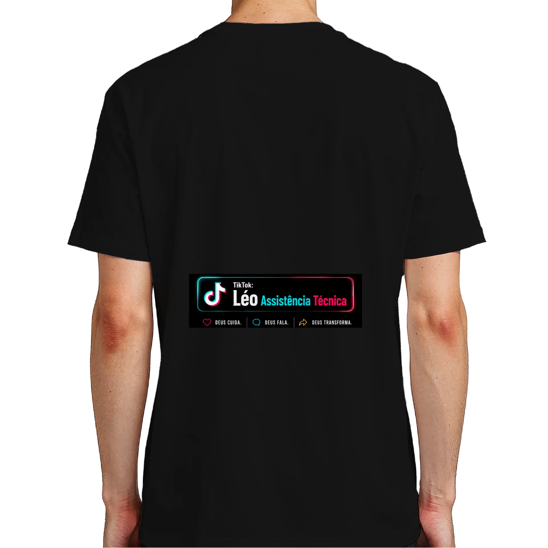 Camiseta personalizada de Léo Assistência Técnica  — imagem 6 de 6