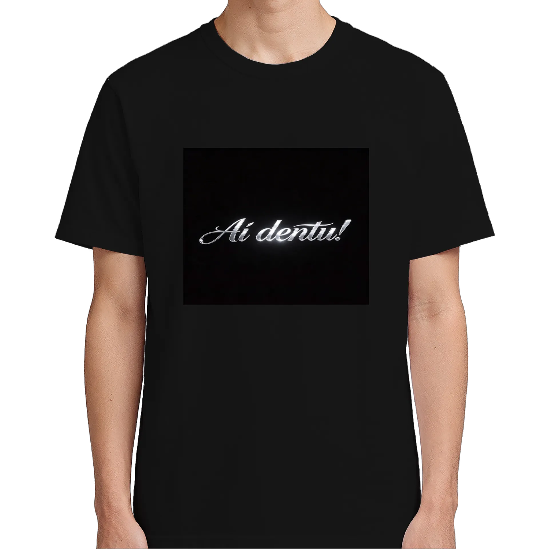 Camiseta Ai Artio 100% Algodão Preto - Imagem 5