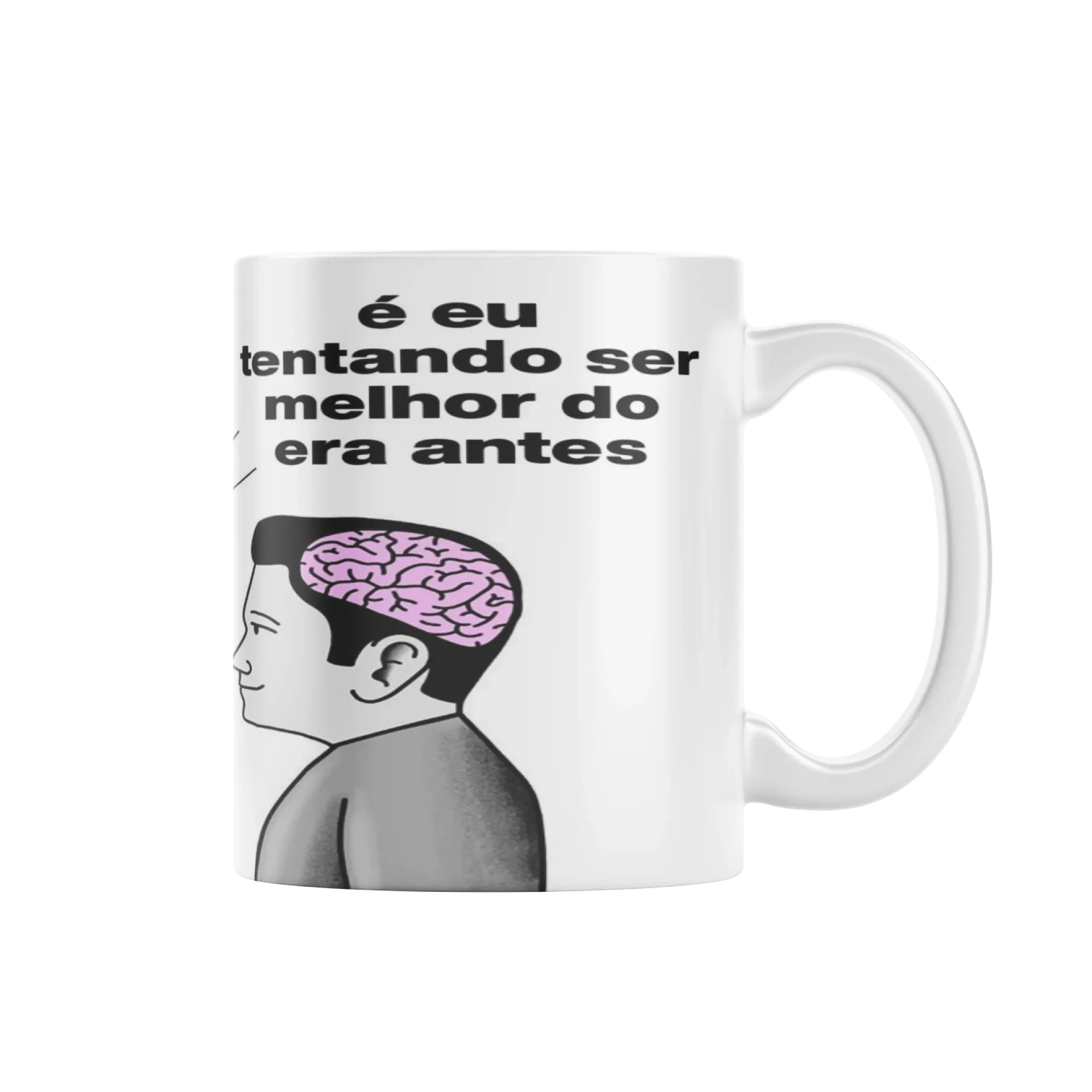 Caneca caneca motivacional pra você tomar sua bebida favorit - Imagem 1