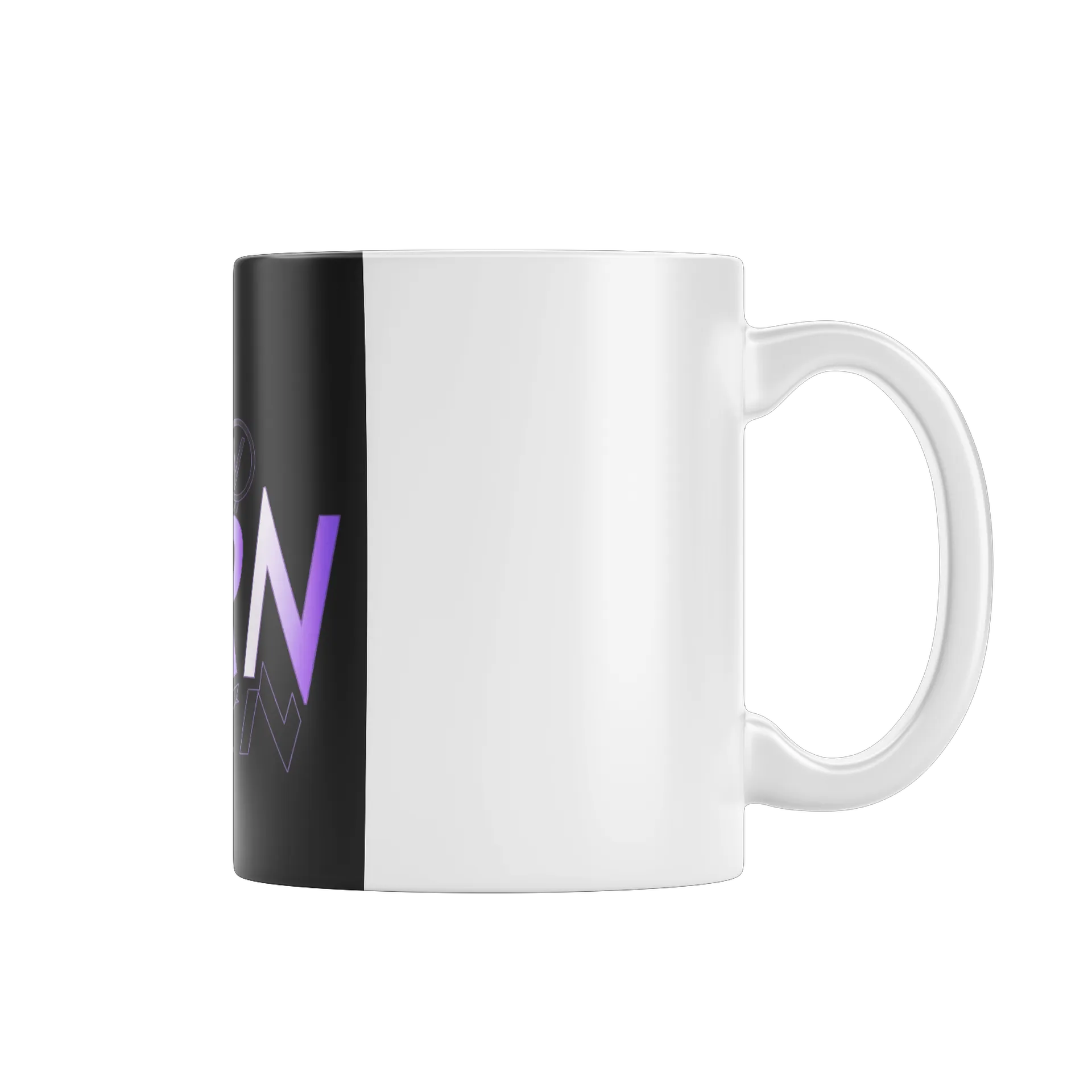Caneca Porcelana Estampa VURN 325ml - Imagem 1