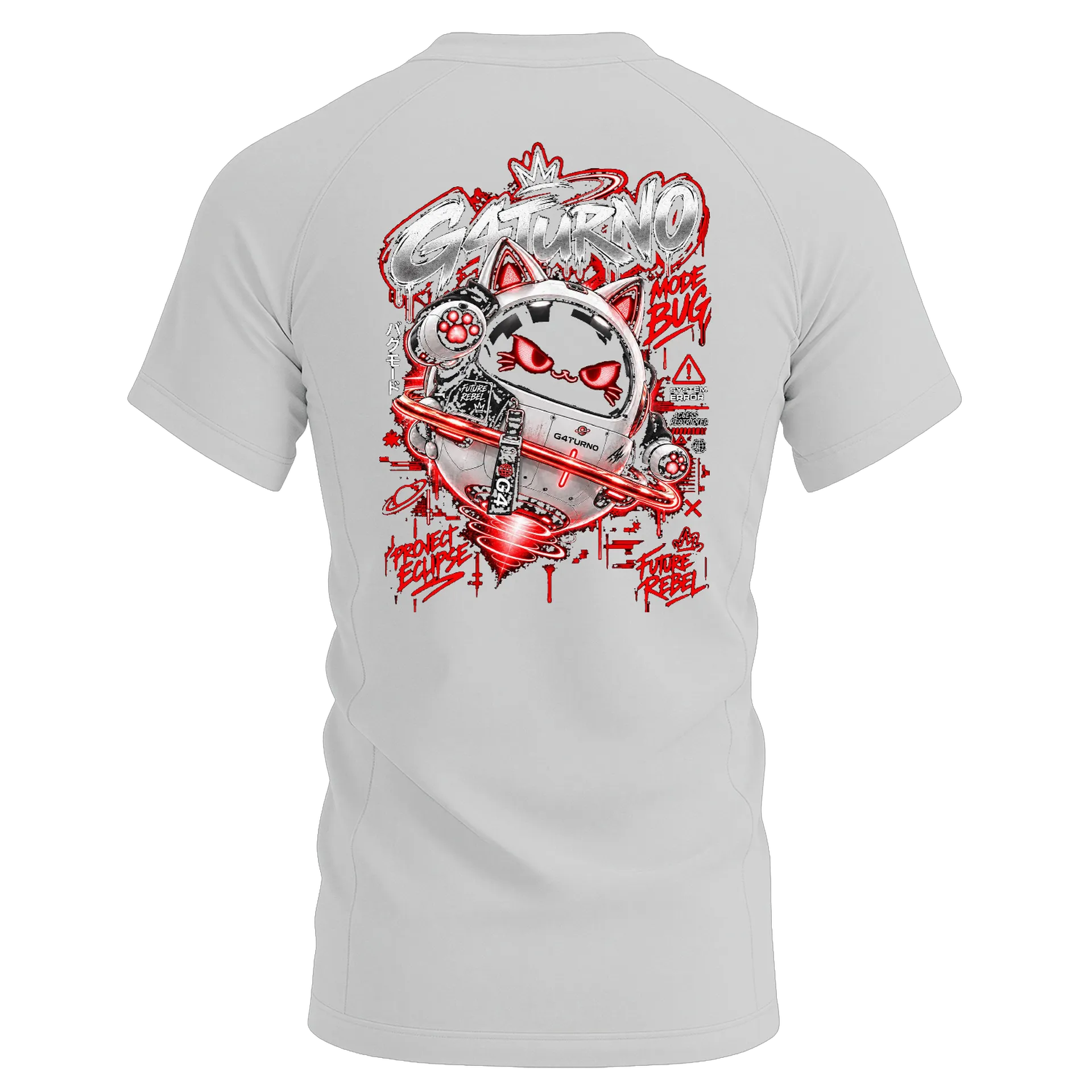 Camiseta Dry Fit Arte Streamer Neon Minimalista 100% - Imagem 2