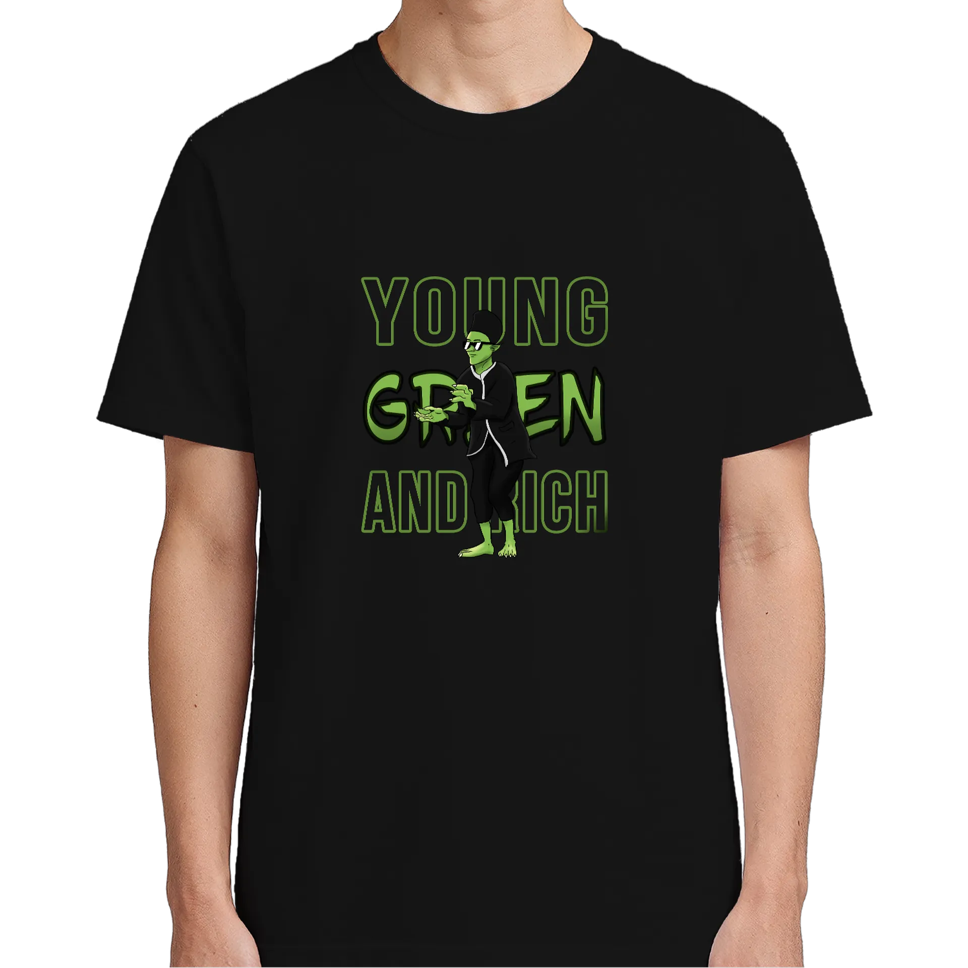 Camiseta Young Green Rich 100% Algodão - Imagem 4