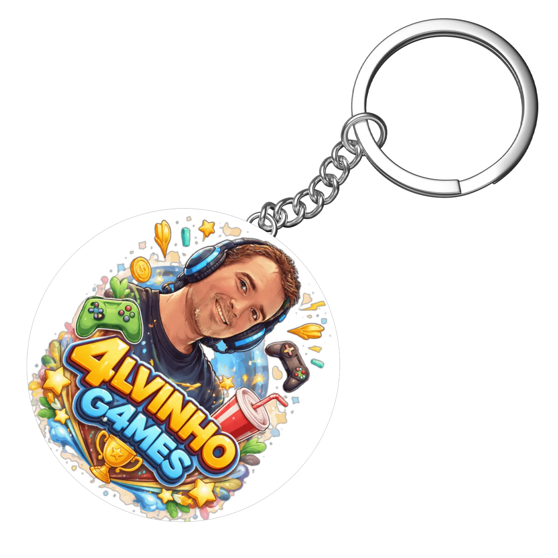 Chaveiro alvinho games - Imagem 4