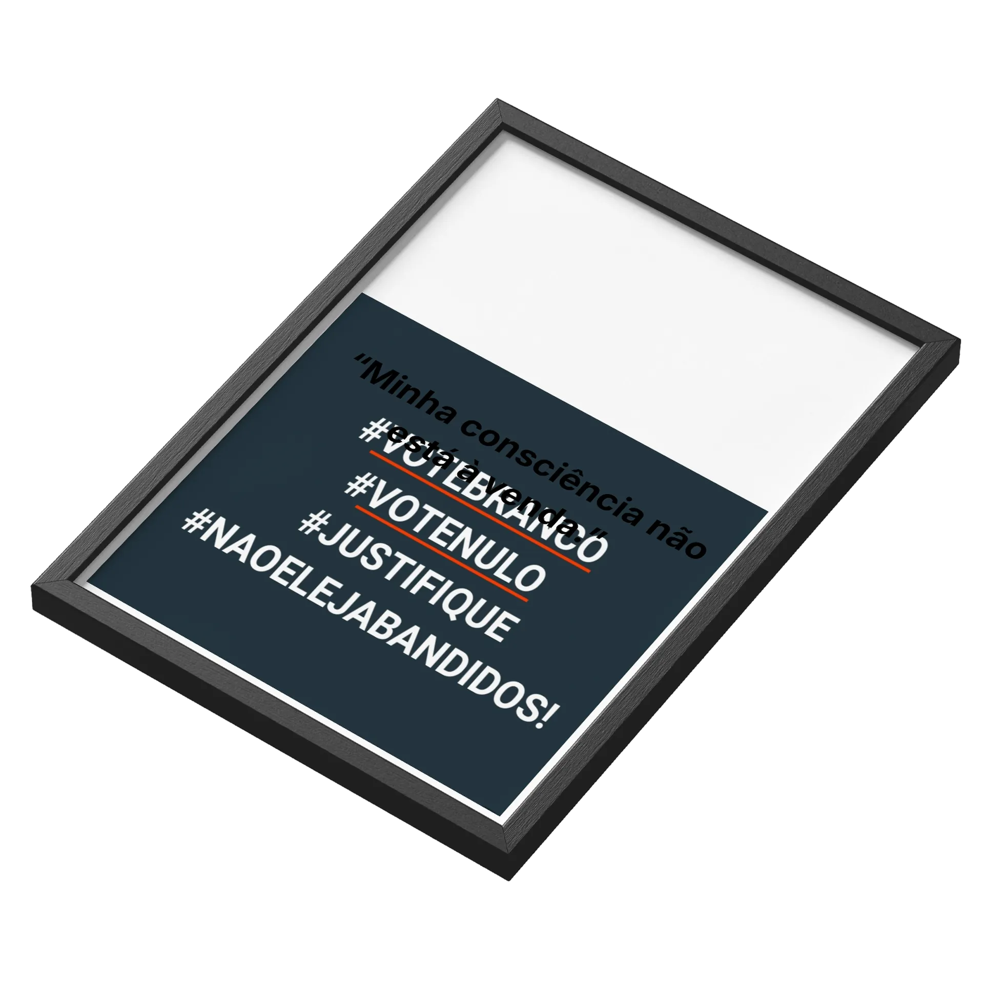 Quadro A3 personalizado Com Vidro de Mary — imagem 3 de 3