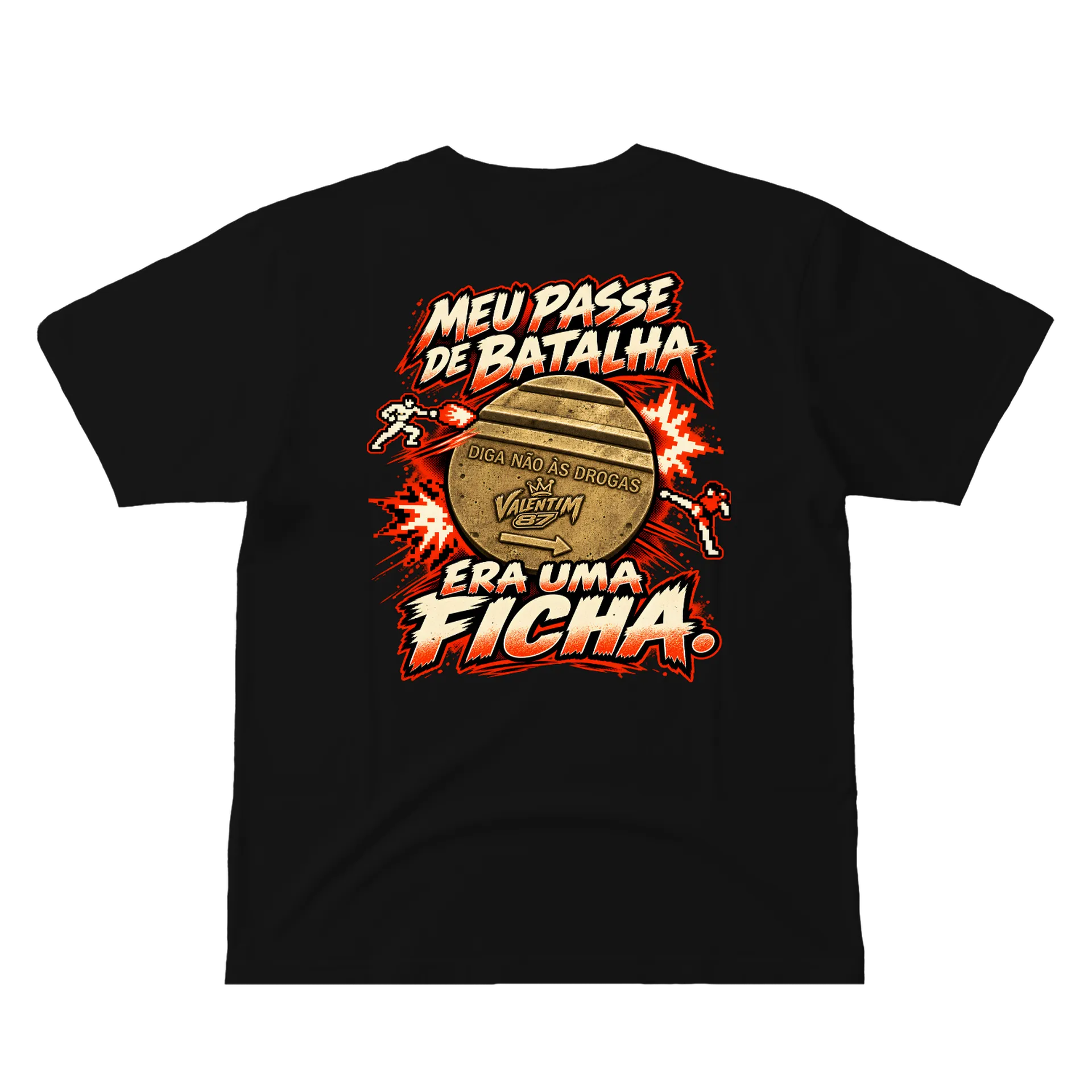 Camiseta Ficha de batalha - Imagem 2