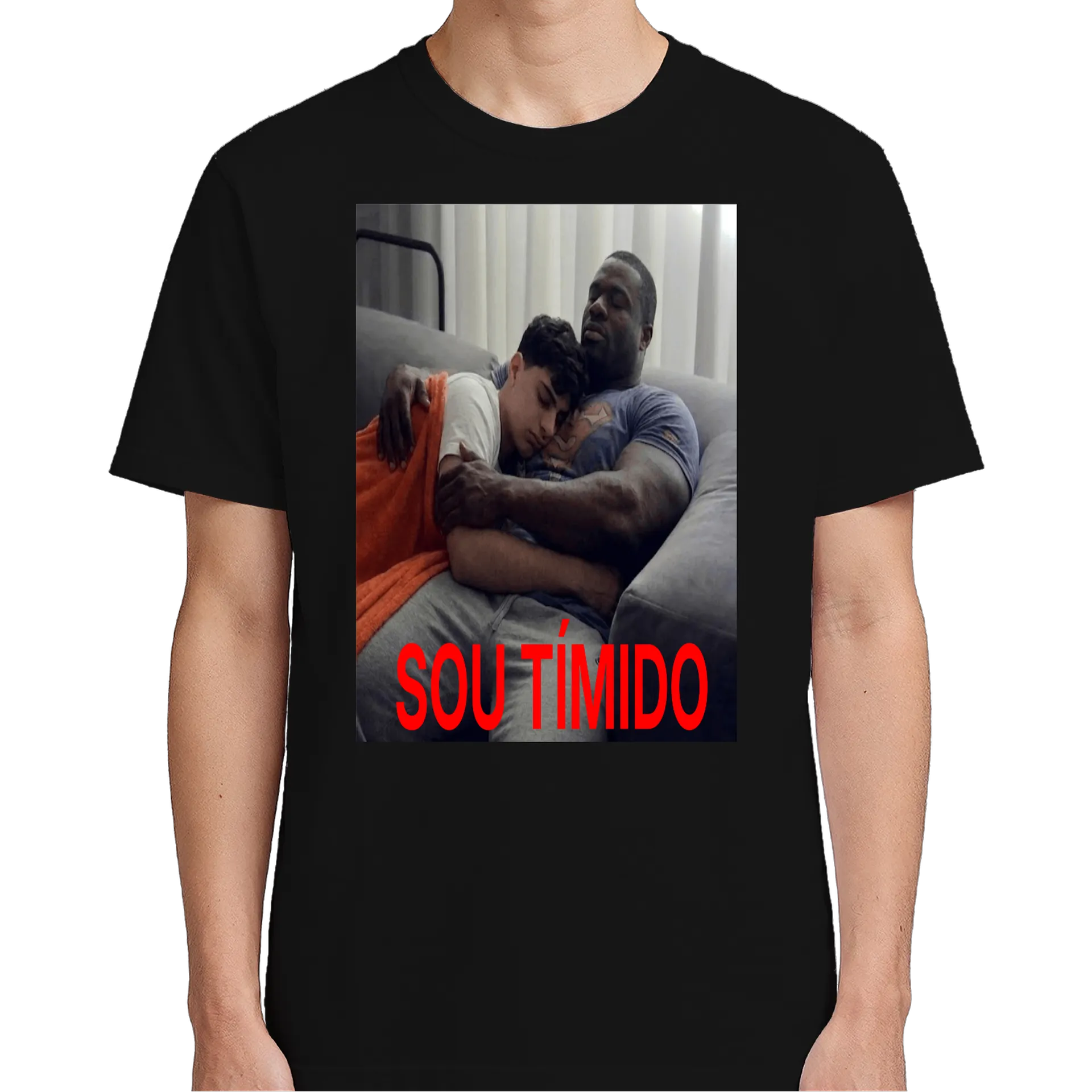 Camiseta para pessoas tímidas 100% Algodão - Imagem 5