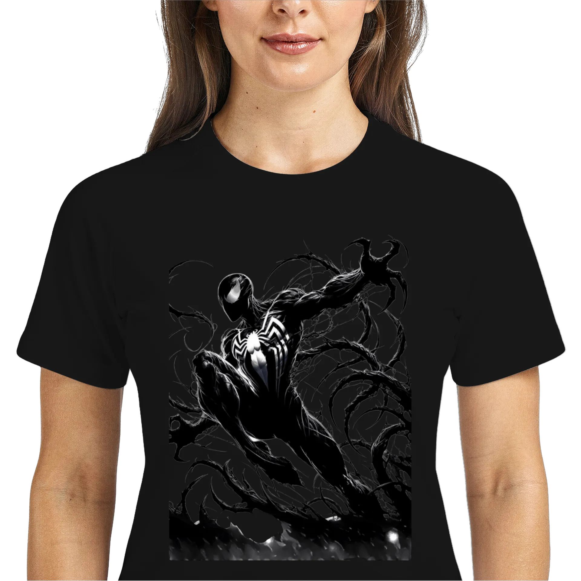 Camiseta Dry Fit Homem-Aranha Estampa Personalizada 100% - Imagem 3