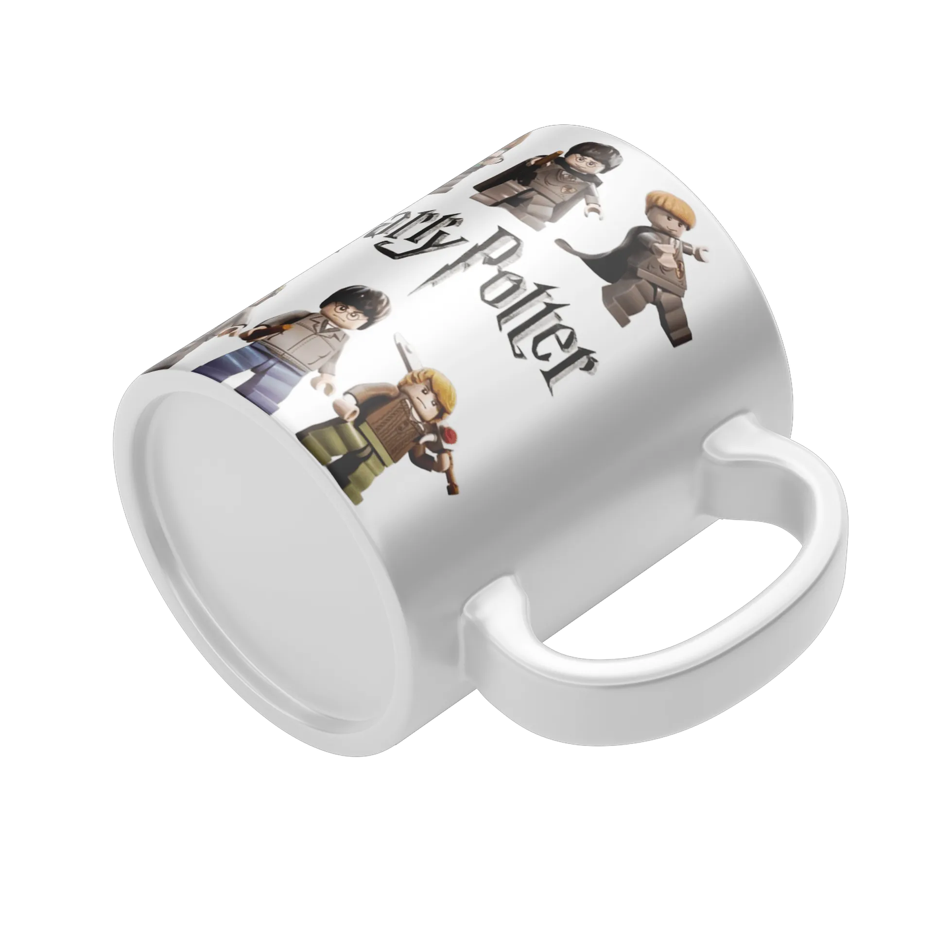 Caneca Porcelana Harry Potter Personagens 325ml - Imagem 4