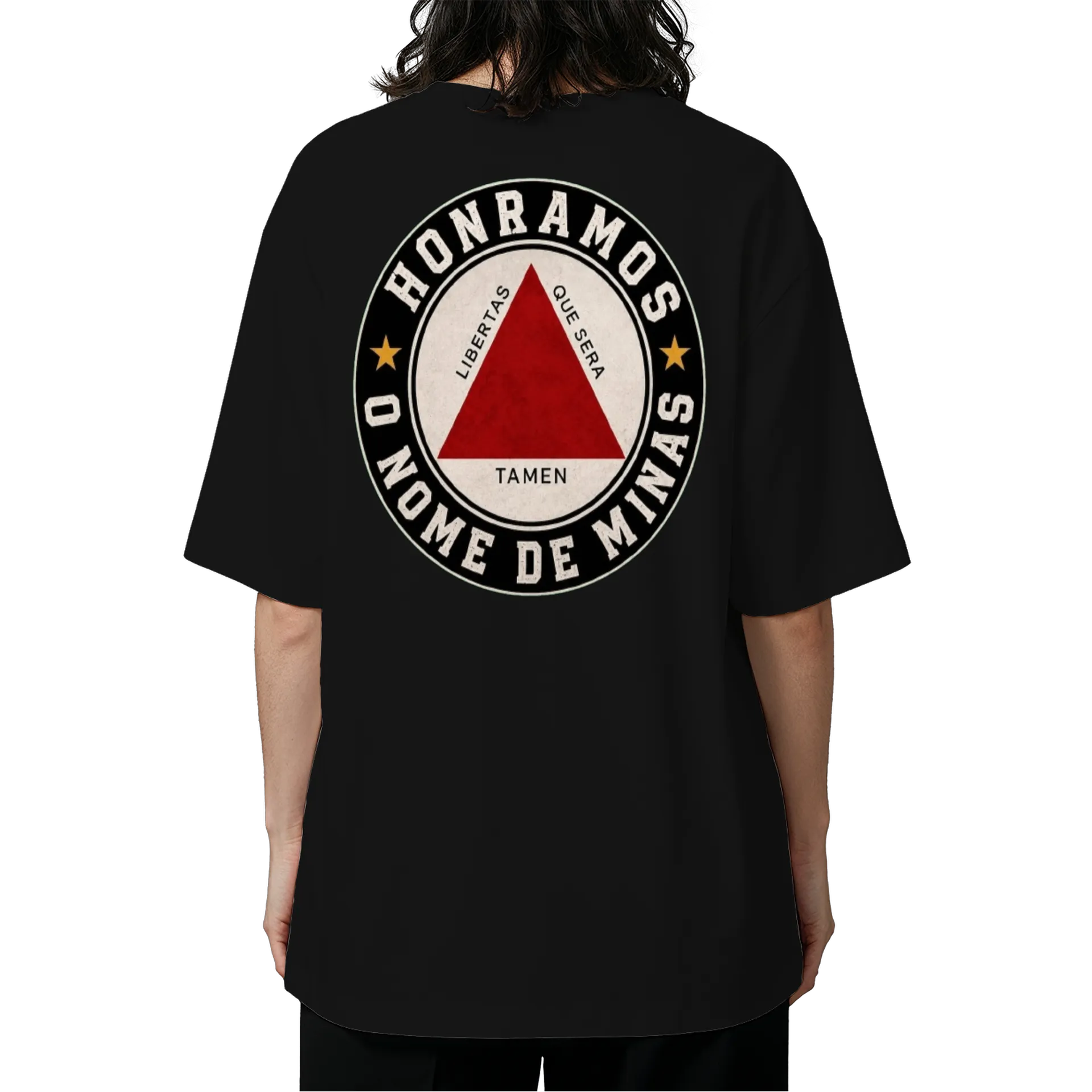 Camiseta Oversized Honramos o Nome de Minas  de M13 STORE — imagem 5 de 6