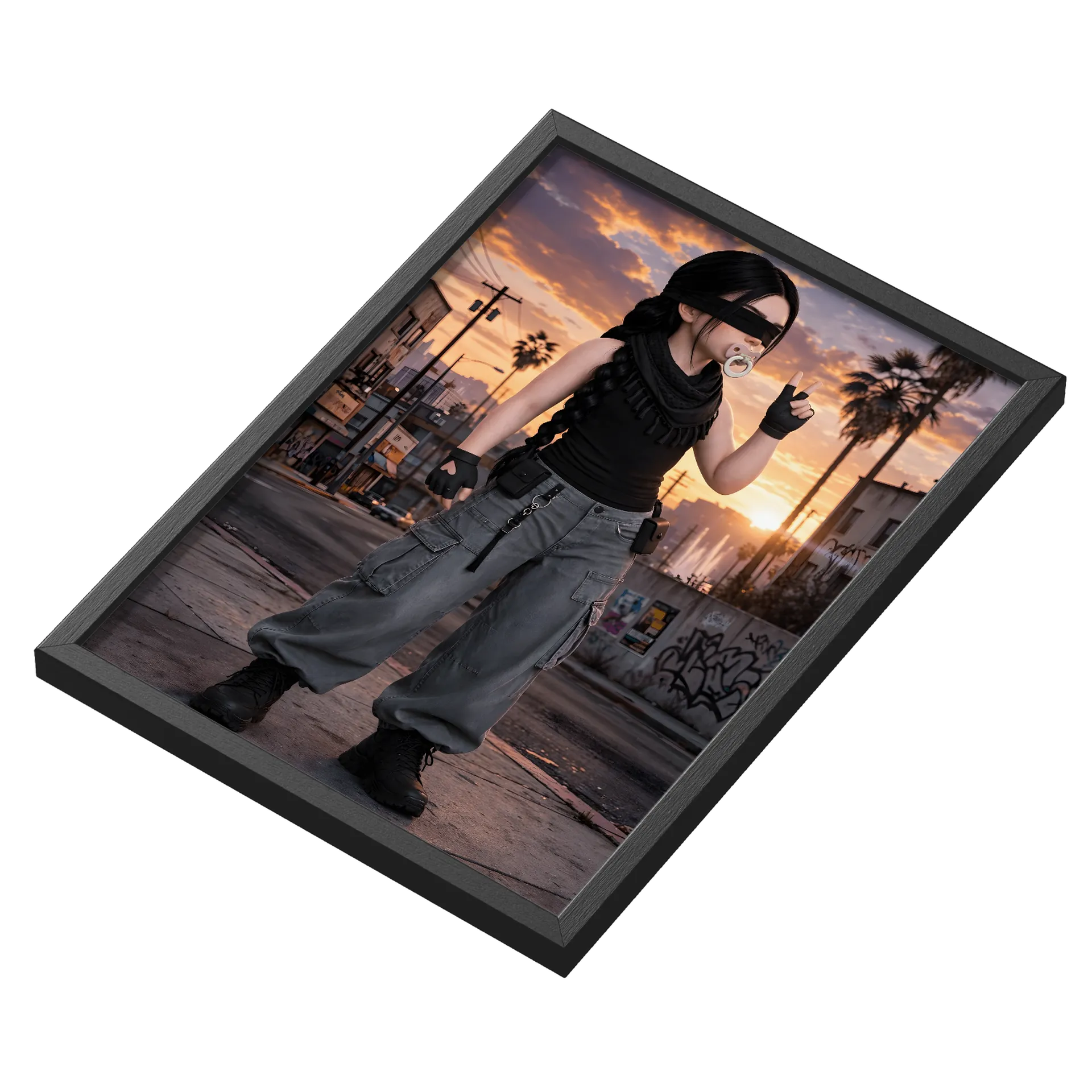 Quadro A3 personalizado Com Vidro - Imagem 3