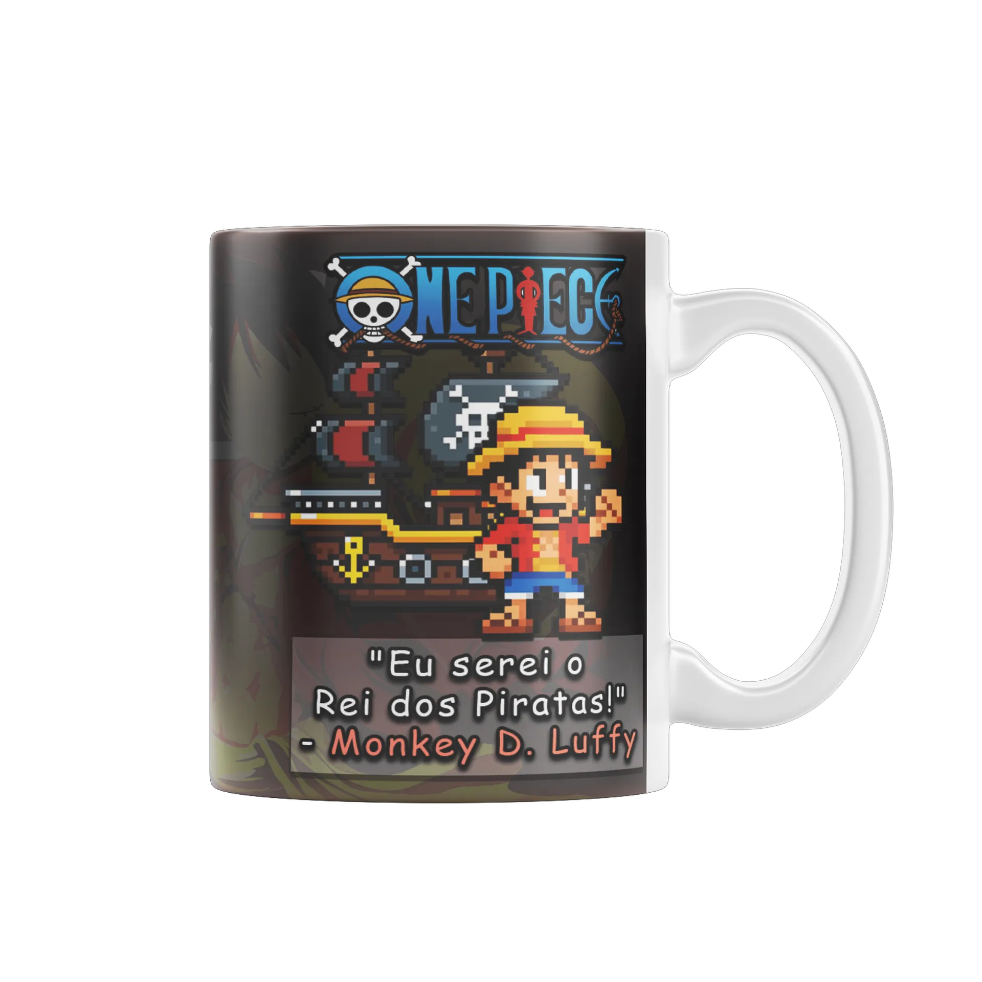 Caneca One Piece - Monkey D. Luffy - Imagem 1