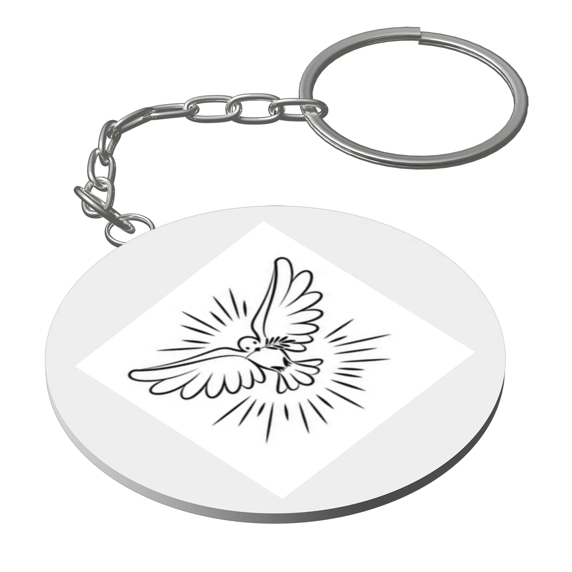 Chaveiro personalizado Paz de EmporioSolaire — imagem 1 de 3