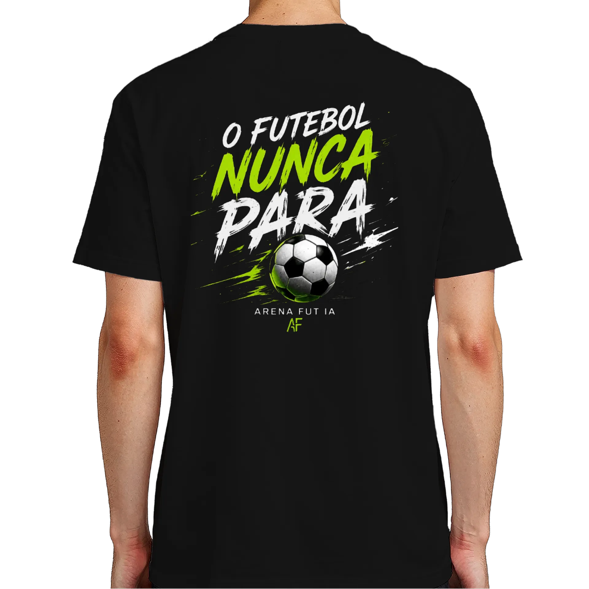 Camiseta Oficial Arena Fut IA 100% Algodão - Imagem 7