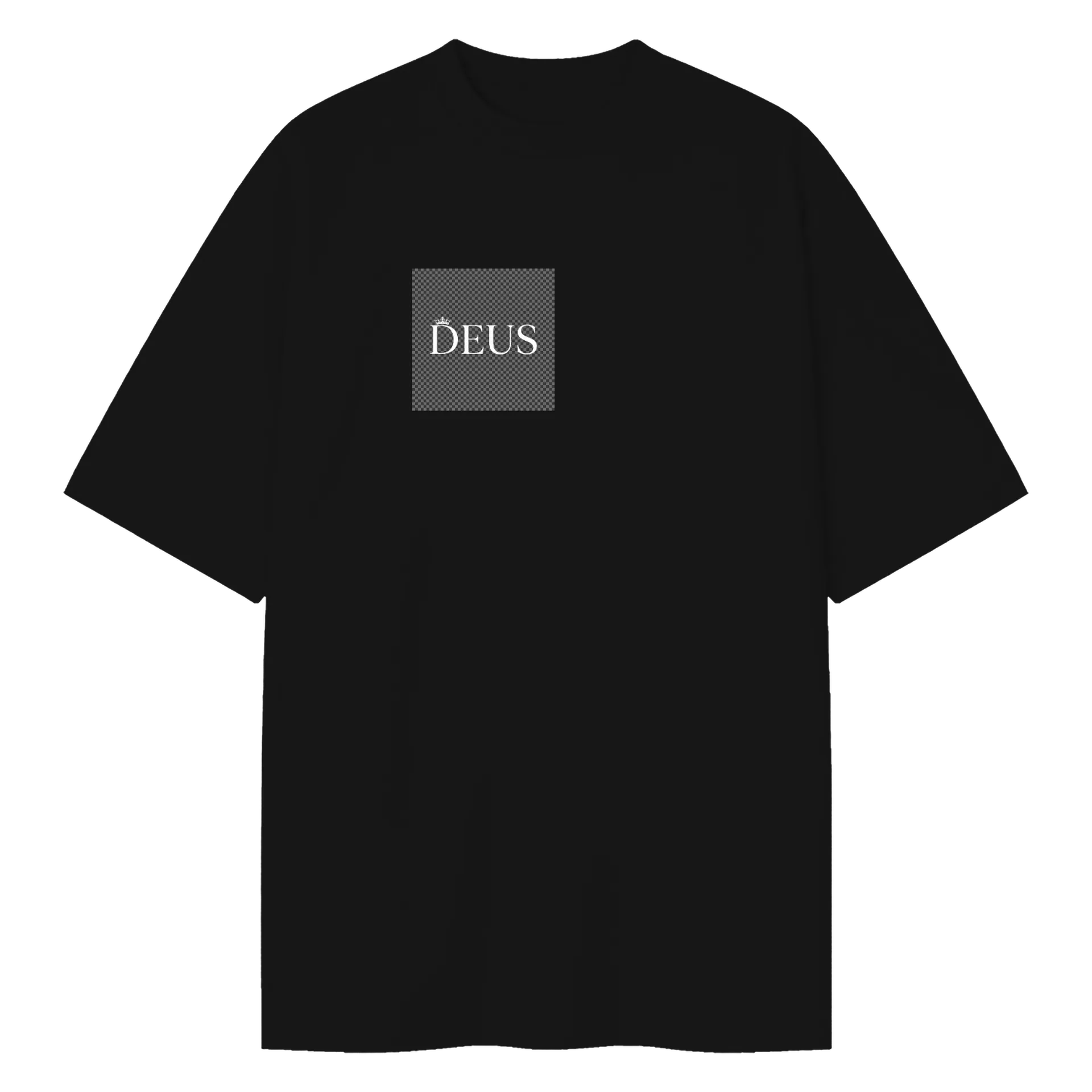 Camiseta Oversized Deus - teu é o reino  - Imagem 1