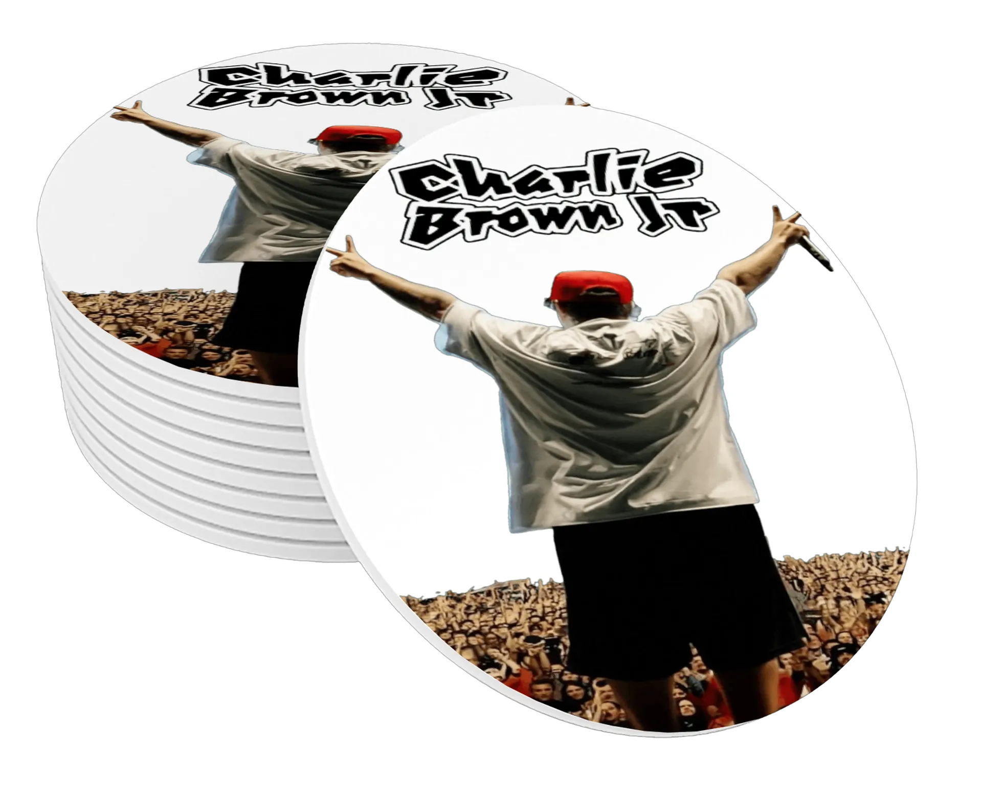 Porta Copo Charlie Brown Jr.  de MadsonStore — imagem 1 de 3