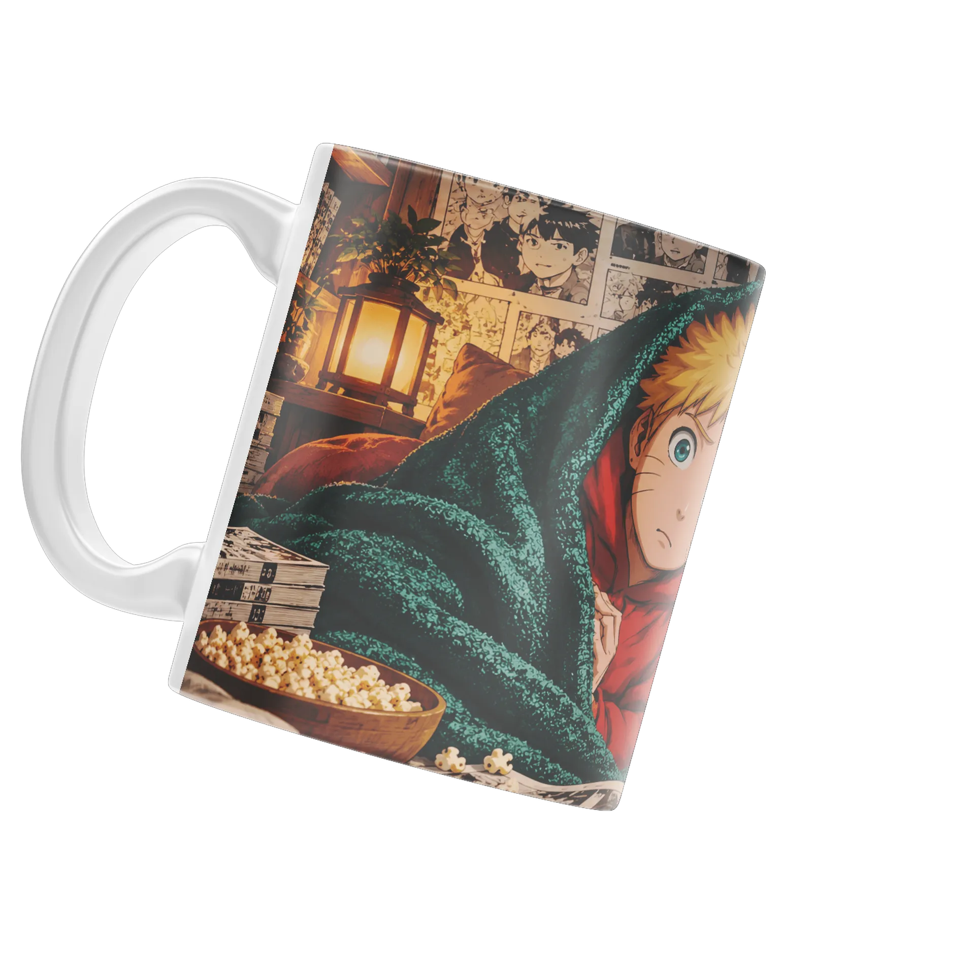 Caneca Naruto e Hinata em Estilo Anime 325ml - Imagem 3