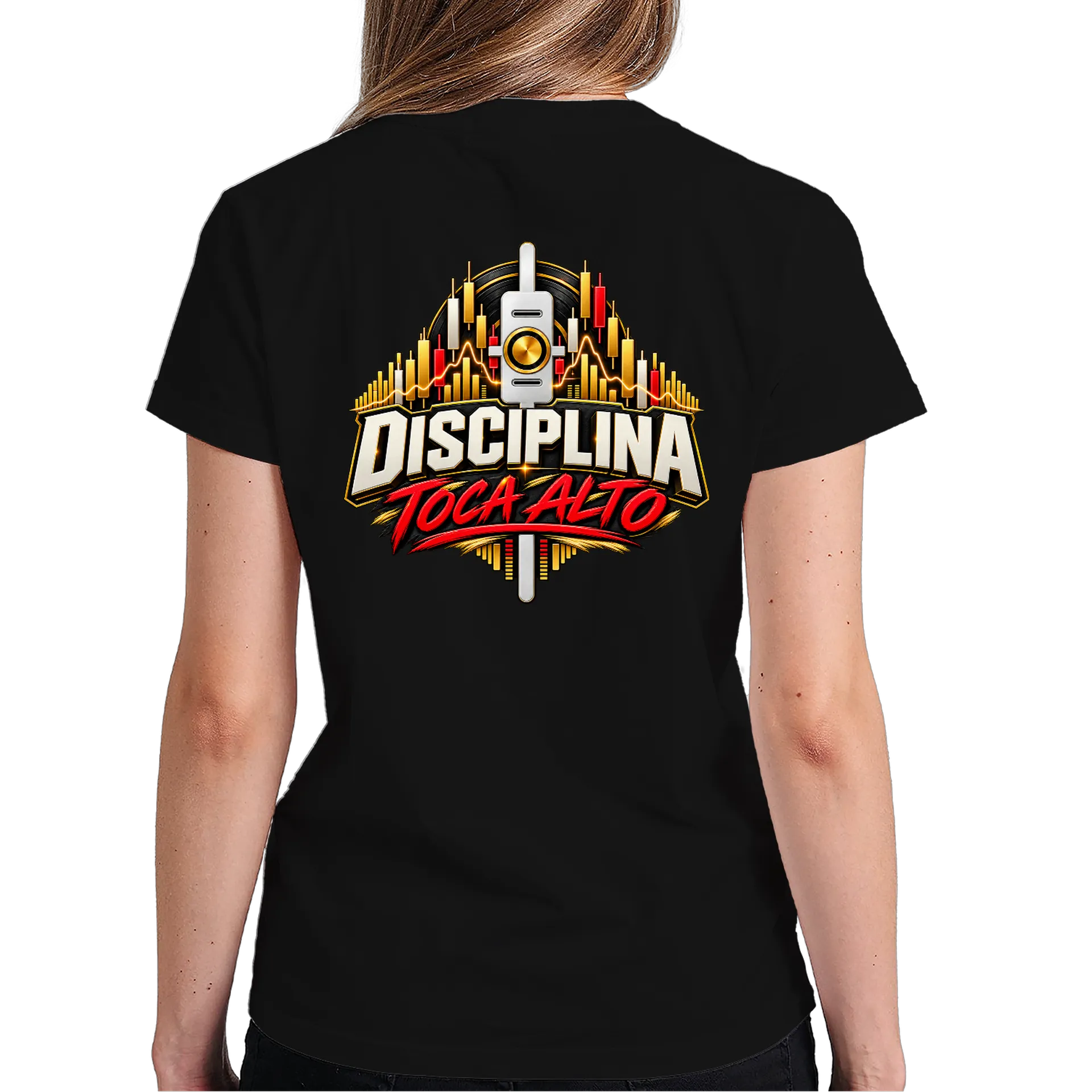 Camiseta Disciplina Toca Alto 100% Algodão - Imagem 6